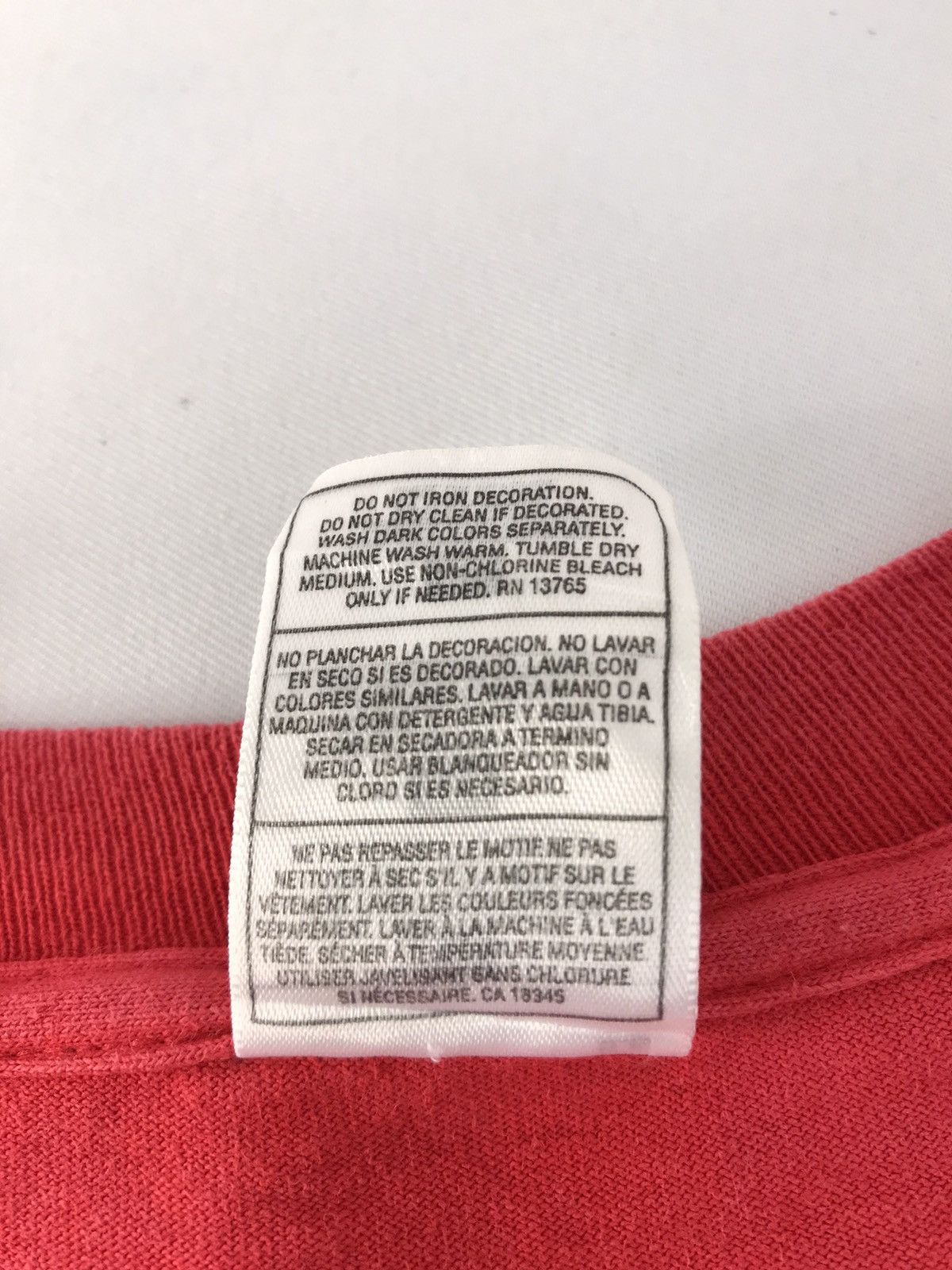 Fruit Of The Loom × Red Wing × Vintage Vintage 1998 Detroit Red Wings Stanley Cup Champions Tee Size US XL / EU 56 / 4 - 7 Thumbnail