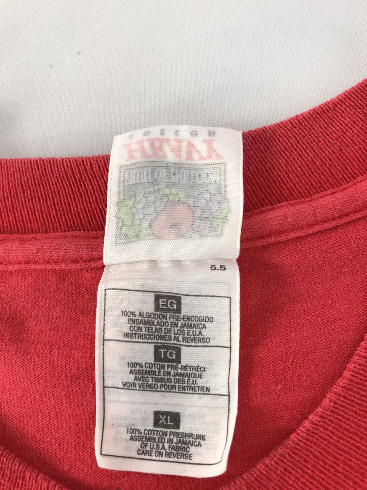 Fruit Of The Loom × Red Wing × Vintage Vintage 1998 Detroit Red Wings Stanley Cup Champions Tee Size US XL / EU 56 / 4 - 6 Thumbnail
