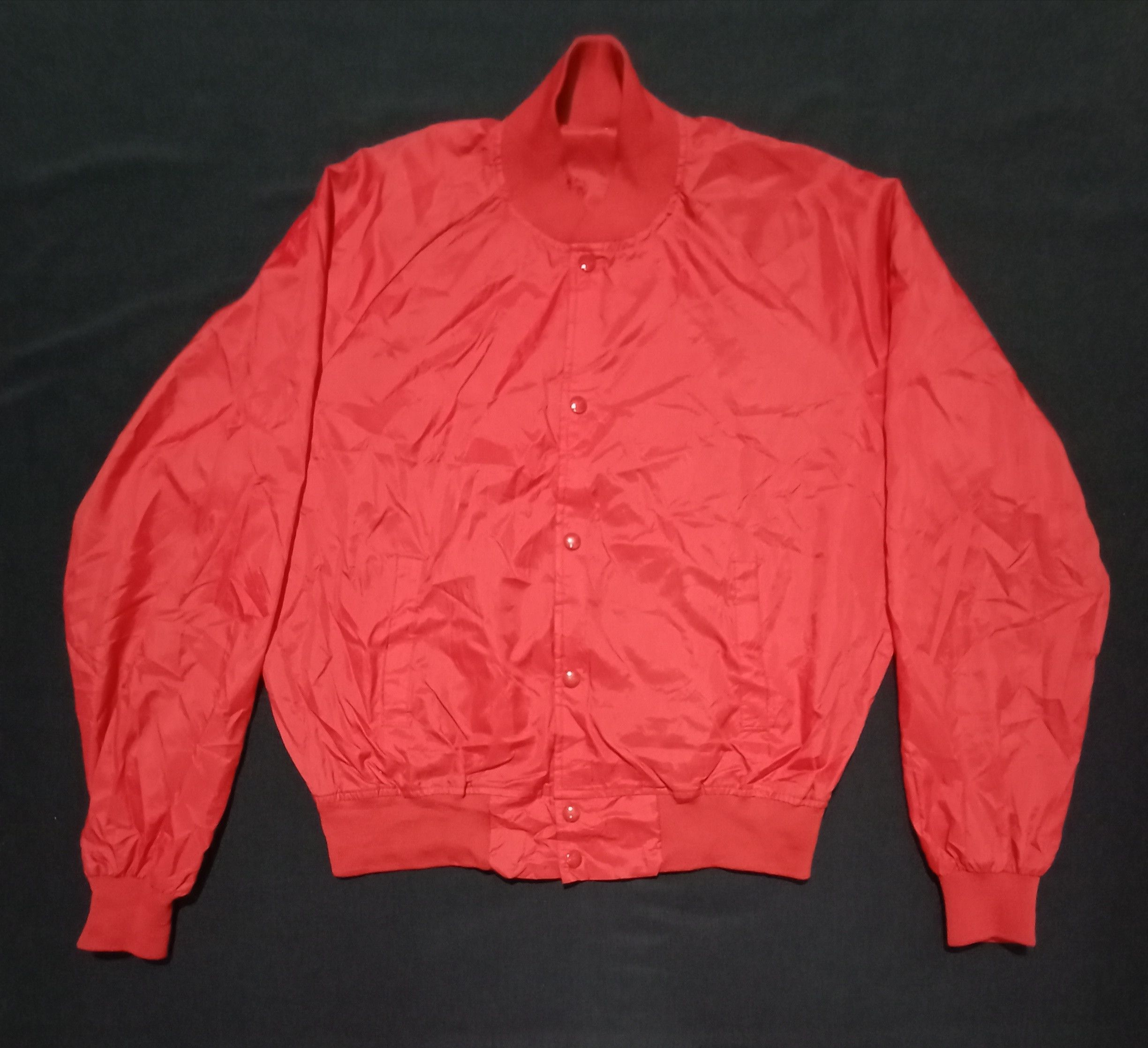 Chalk Line Vintage Justin CHALK LINE Bomber Jacket Windbreaker Size US M / EU 48-50 / 2 - 5 Thumbnail