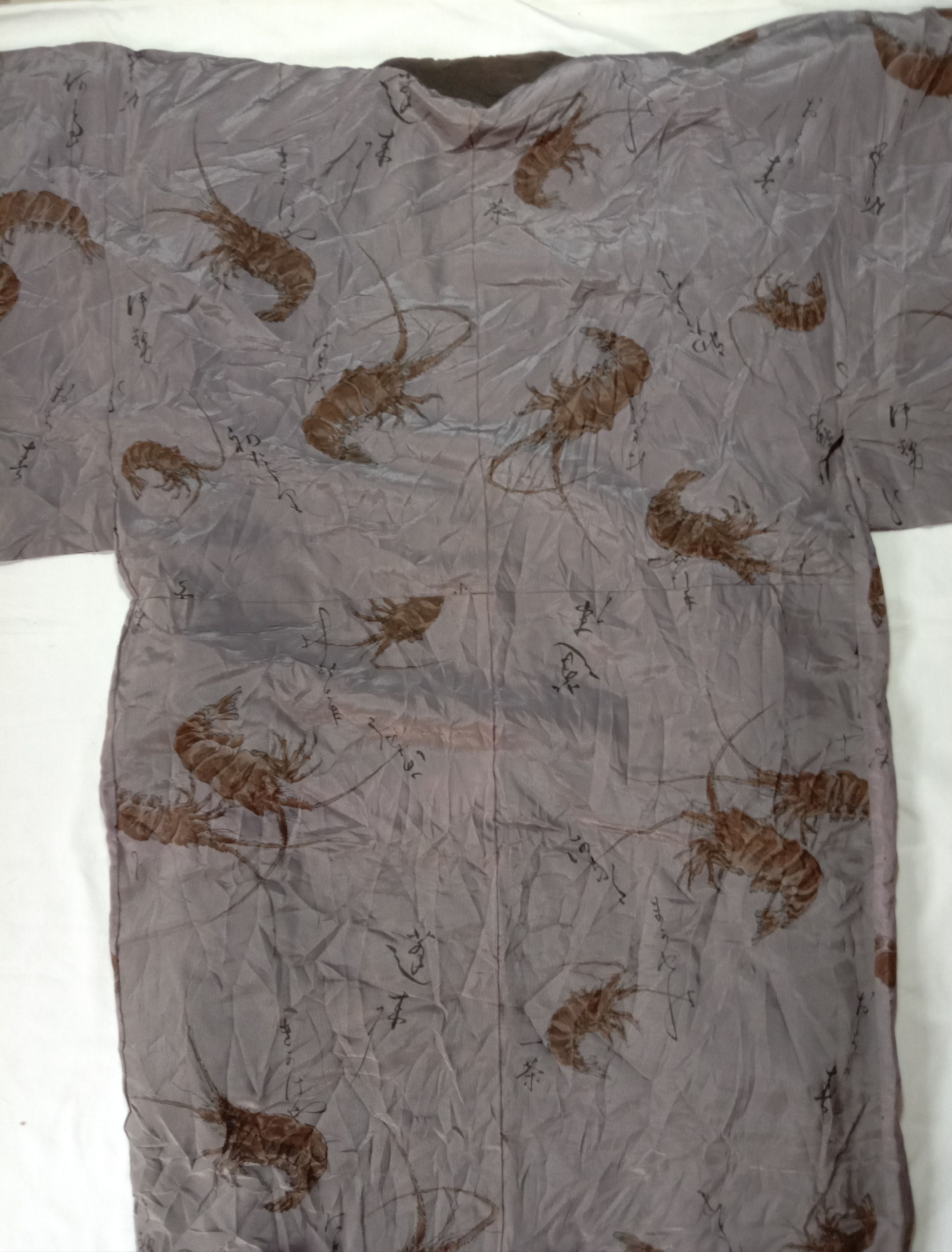 Japanese Brand KIMONO Haori Tomesode Uchikake Yukata Noragi Happi Jacket Size L / US 10 / IT 46 - 3 Thumbnail