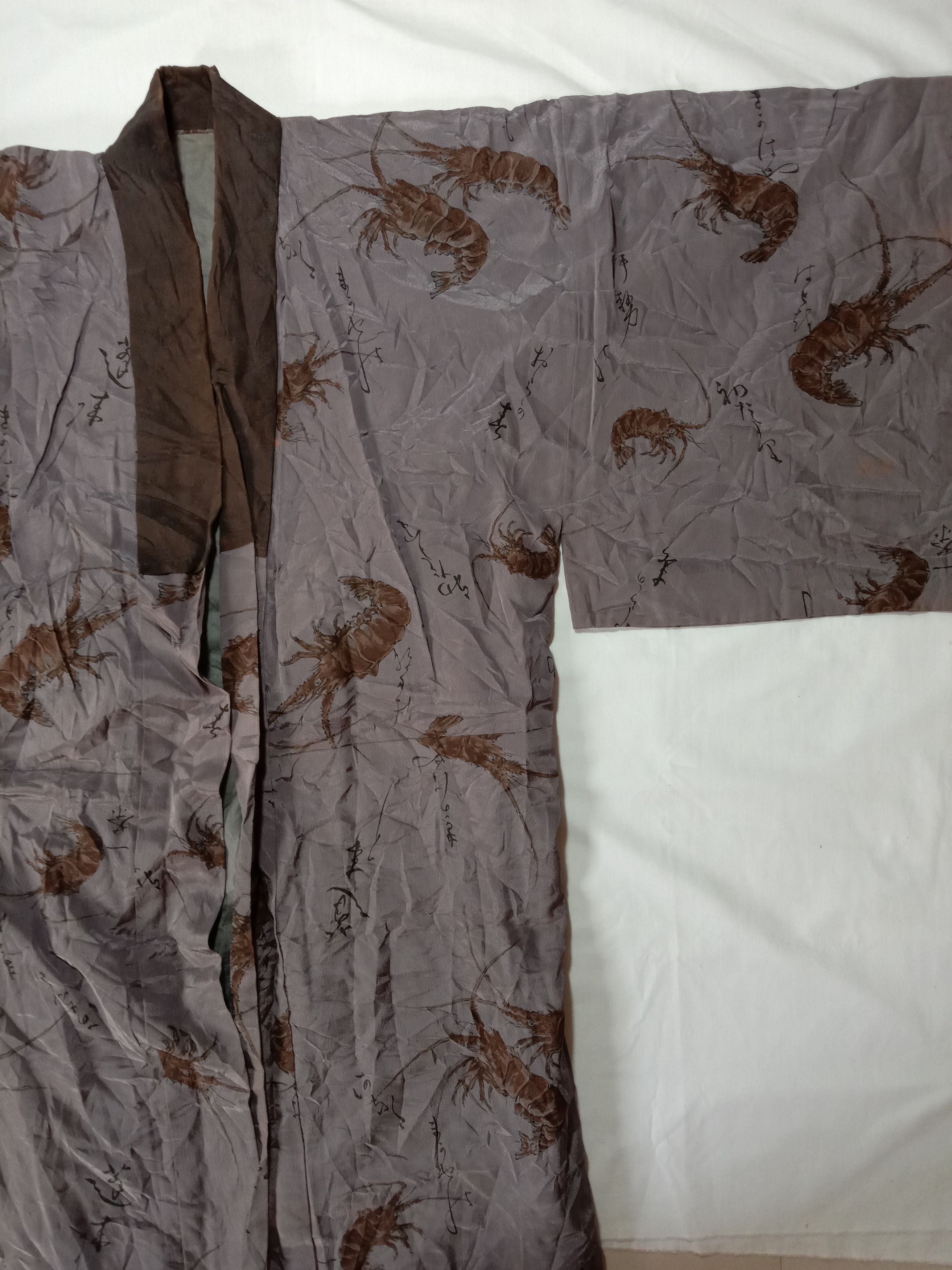 Japanese Brand KIMONO Haori Tomesode Uchikake Yukata Noragi Happi Jacket Size L / US 10 / IT 46 - 2 Thumbnail
