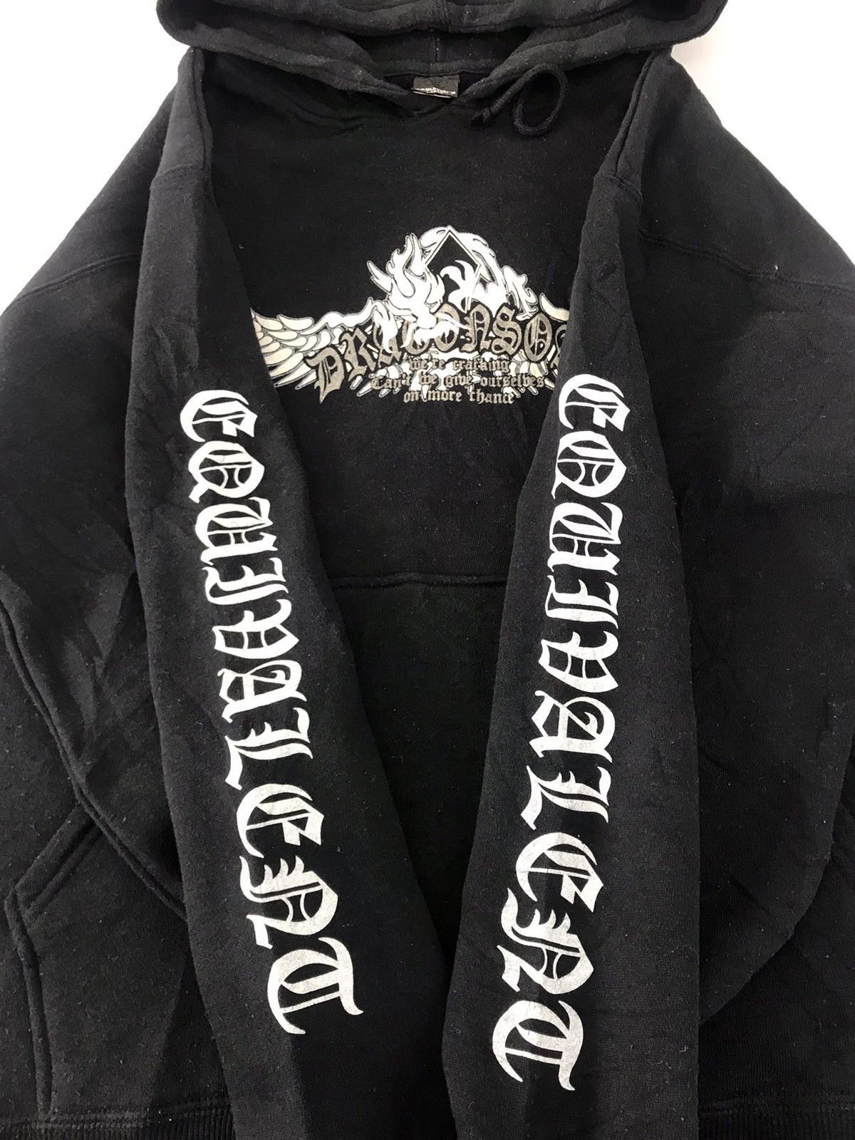 Grailed Beaumere Dragon Soar Despair Gibes Courage Side Tape Hoodie Size US L / EU 52-54 / 3 - 4 Thumbnail