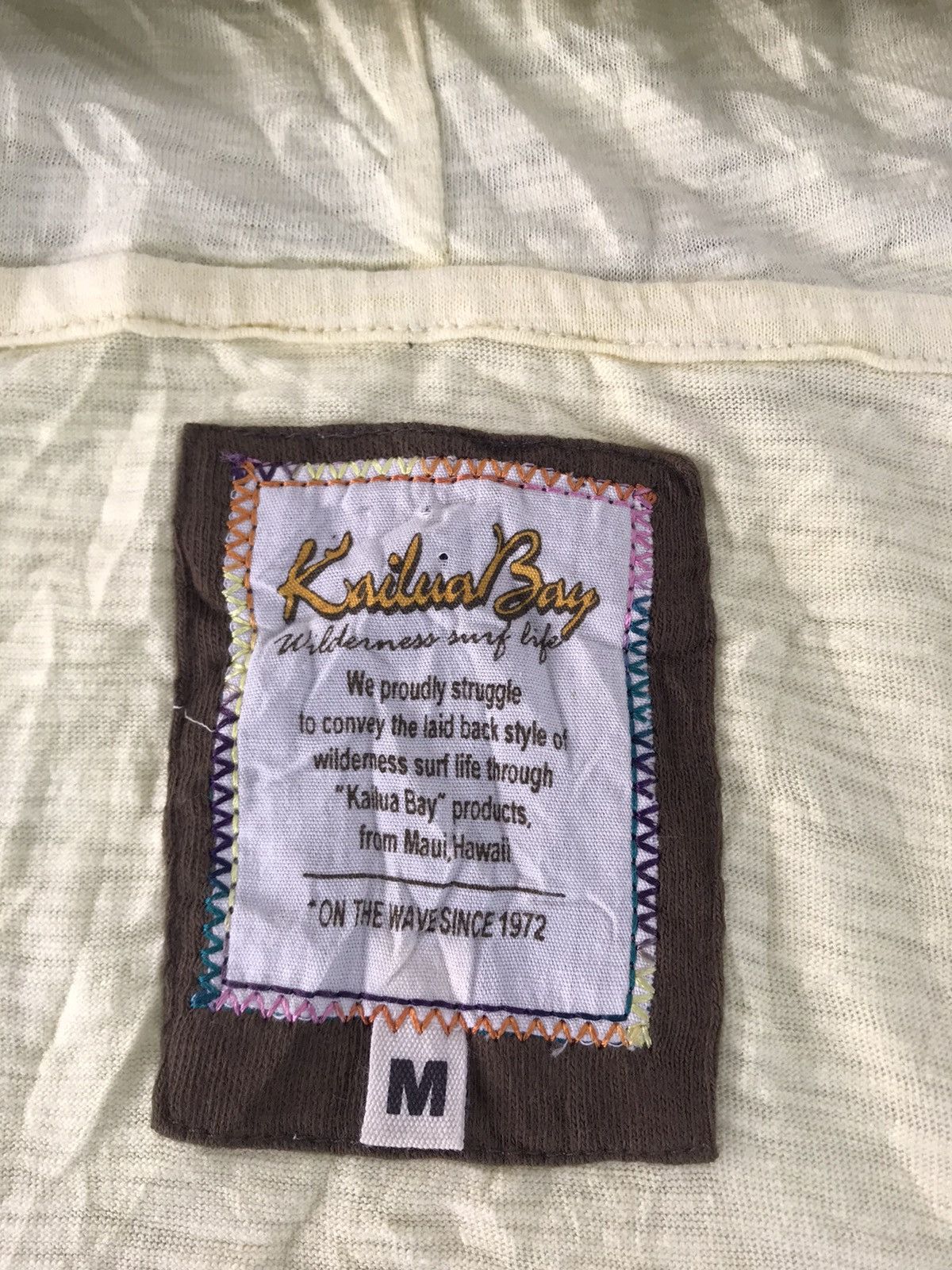 Grailed Kailua Bay Maui Hawaii Hoodies Zipper Striped Block Size M / US 6-8 / IT 42-44 - 4 Thumbnail