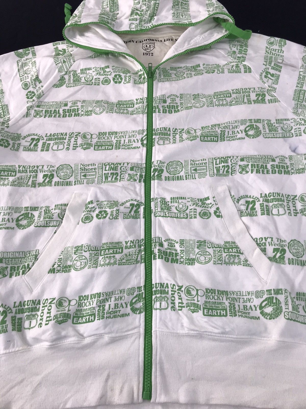 Grailed Op Southern Calofornia Life Style Hoodies Inspired Designer Size US L / EU 52-54 / 3 - 3 Thumbnail