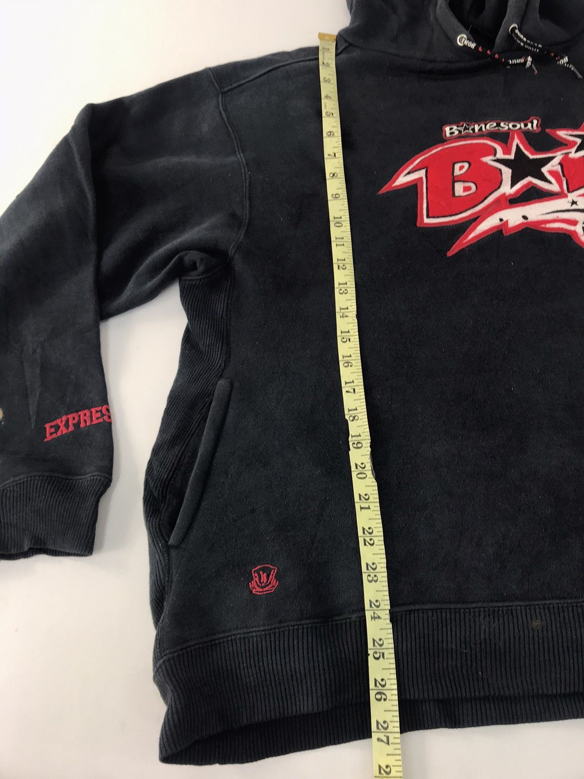 Grailed B One Soul Project Big Logo Hoodie Pull Over Jacket Baggy Size US L / EU 52-54 / 3 - 10 Thumbnail