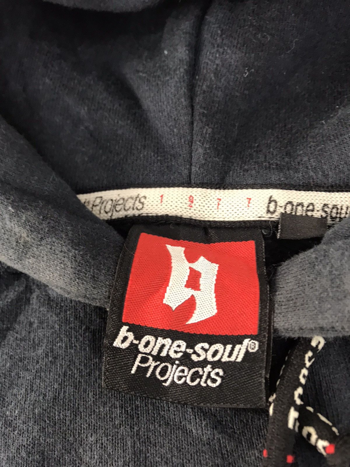 Grailed B One Soul Project Big Logo Hoodie Pull Over Jacket Baggy Size US L / EU 52-54 / 3 - 6 Thumbnail