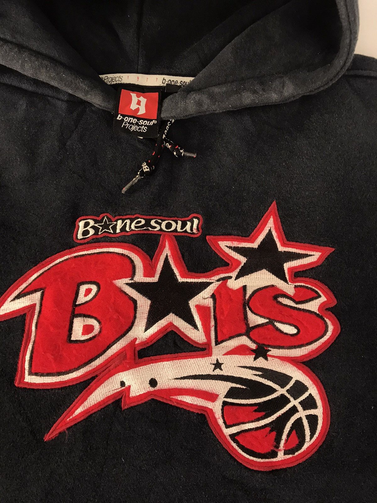 Grailed B One Soul Project Big Logo Hoodie Pull Over Jacket Baggy Size US L / EU 52-54 / 3 - 2 Thumbnail