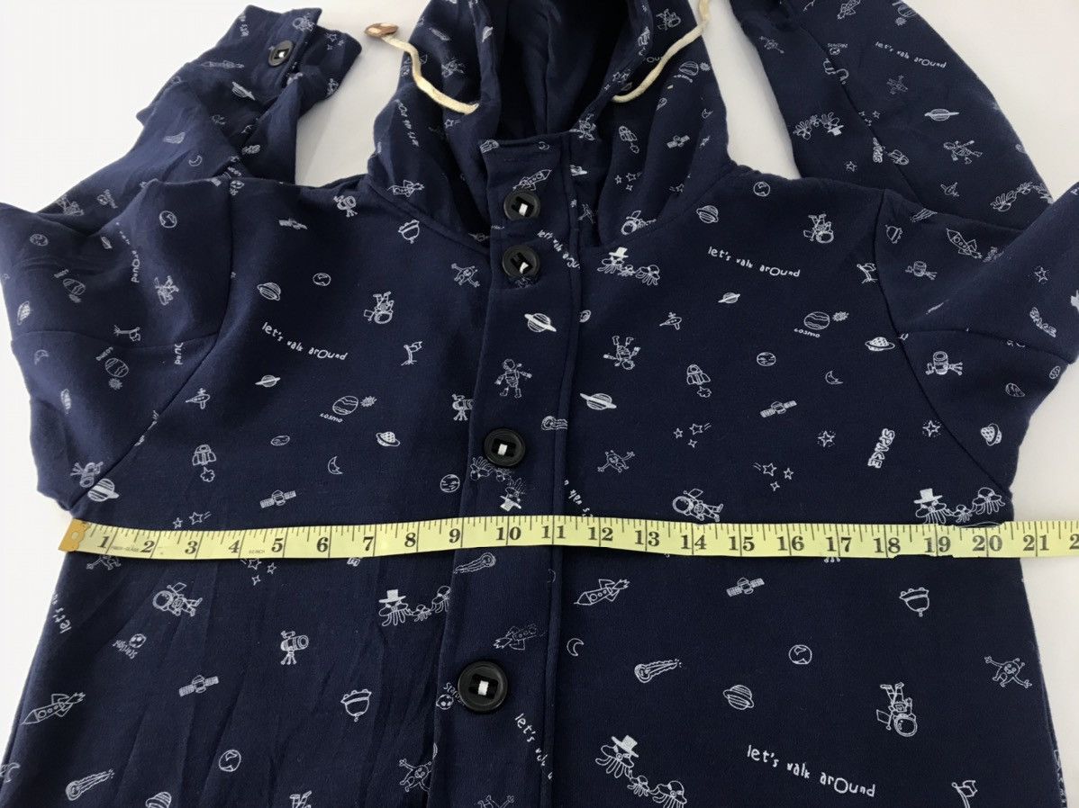 Grailed Modish Gaze Hoodie Zip Up Button Style Jacket Size US M / EU 48-50 / 2 - 9 Thumbnail