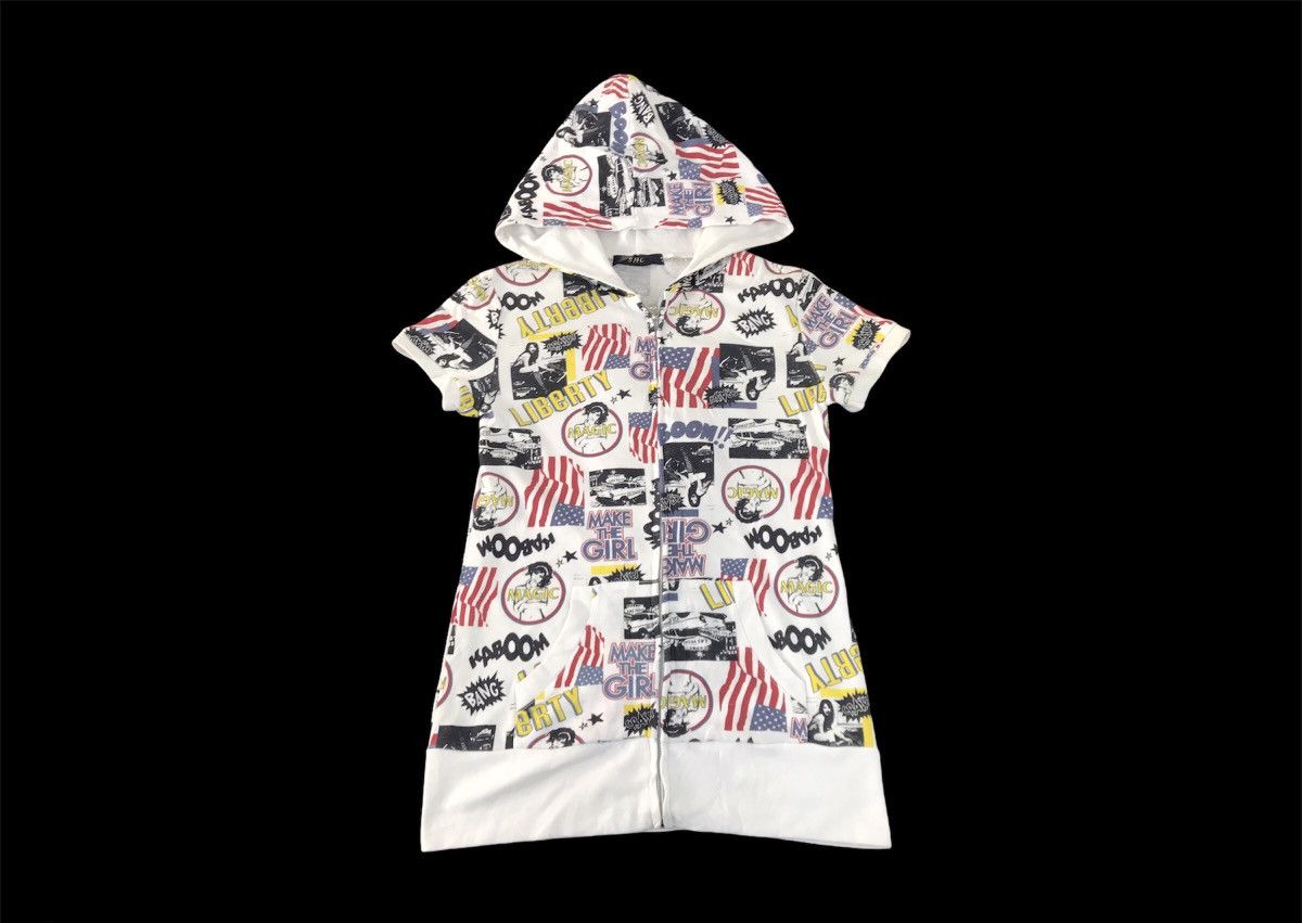image of Grailed Shc New York Liberty Hoodie Sweatshirt Jacket in White, Women's (Size 2XS)