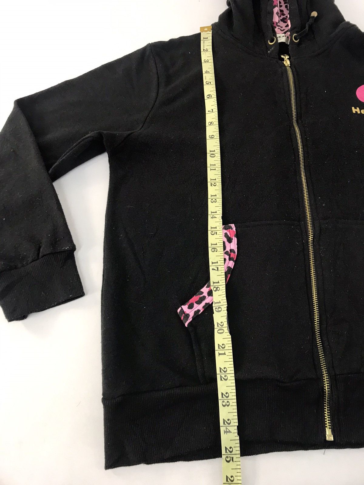 Grailed Hello Kitty Hoodie Zip Up Big Logo Cheetah Inner Size M / US 6-8 / IT 42-44 - 10 Thumbnail