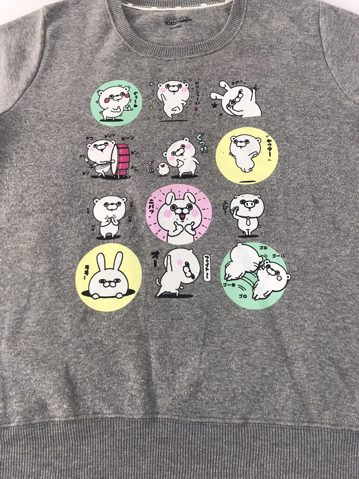 Anime × Japanese Brand Yoyistamp Japanese Rabbit Character Line Big Logo Size US M / EU 48-50 / 2 - 2 Thumbnail
