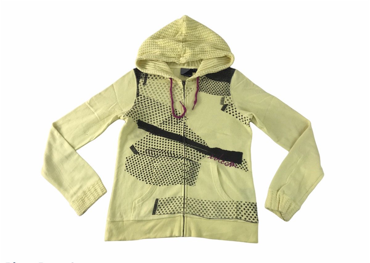 Grailed Volcom Embrodery Logo Brand Hoodie Sweatshirt Zipper Size S / US 4 / IT 40 - 1 Thumbnail