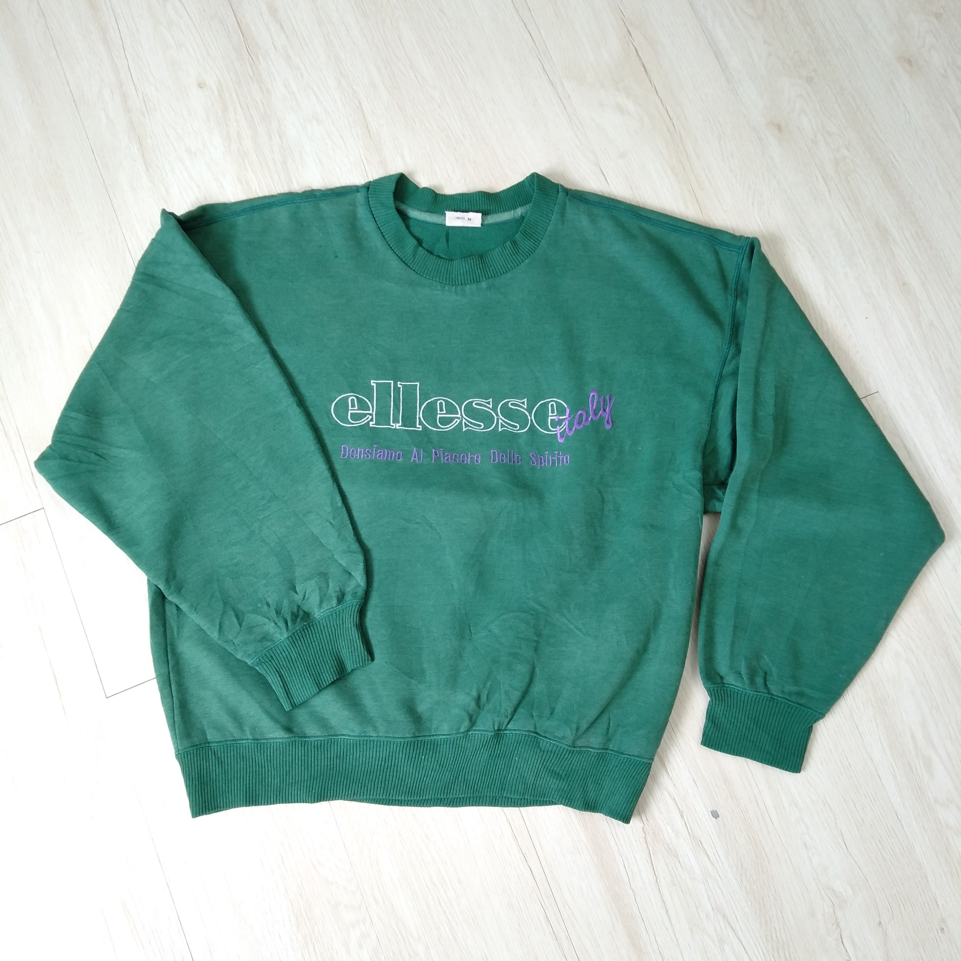 Ellesse Vintage Classic Retro Ellesse Embroidery Sweatshirts Size US M / EU 48-50 / 2 - 1 Thumbnail