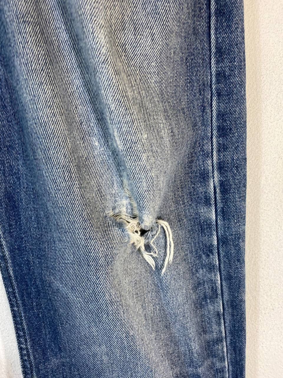 Levi's levis 514 distressed rework denim nice design Size US 42 / EU 58 - 8 Thumbnail
