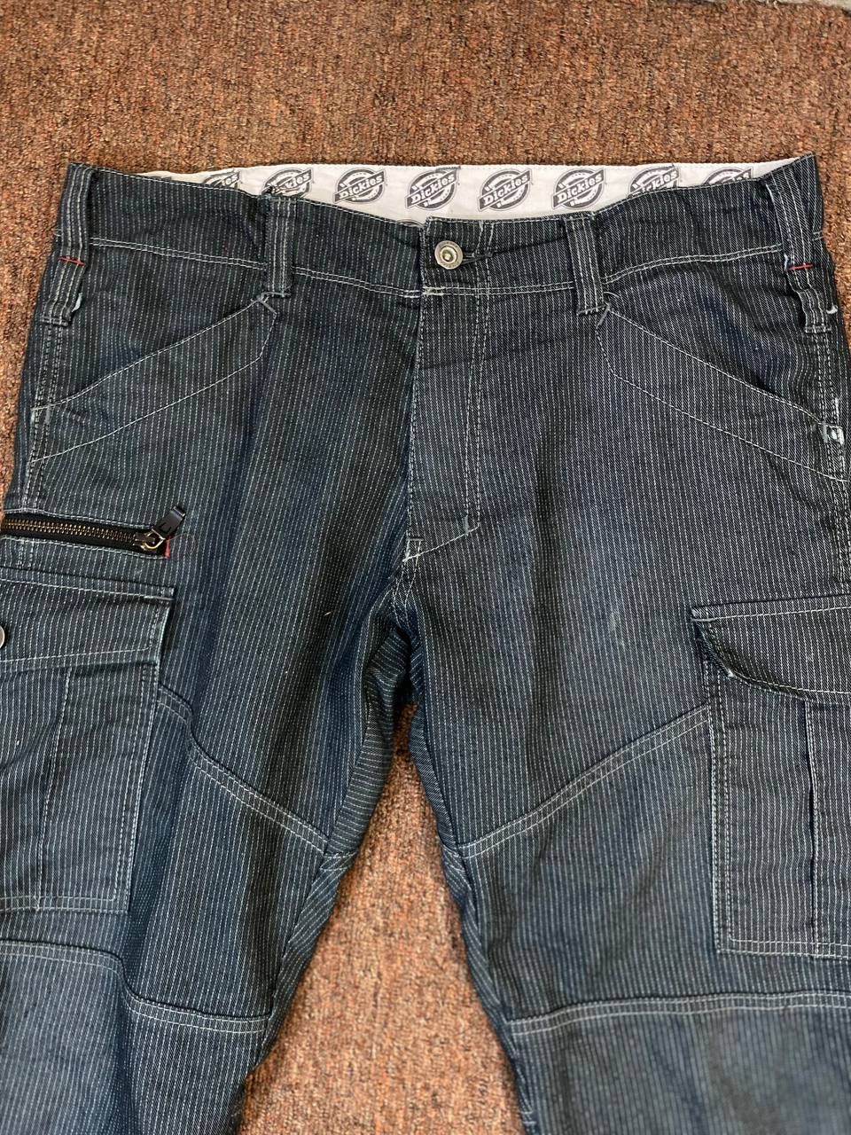 Dickies dickies cargo pants hickory stripe distressed Size US 35 - 8 Thumbnail