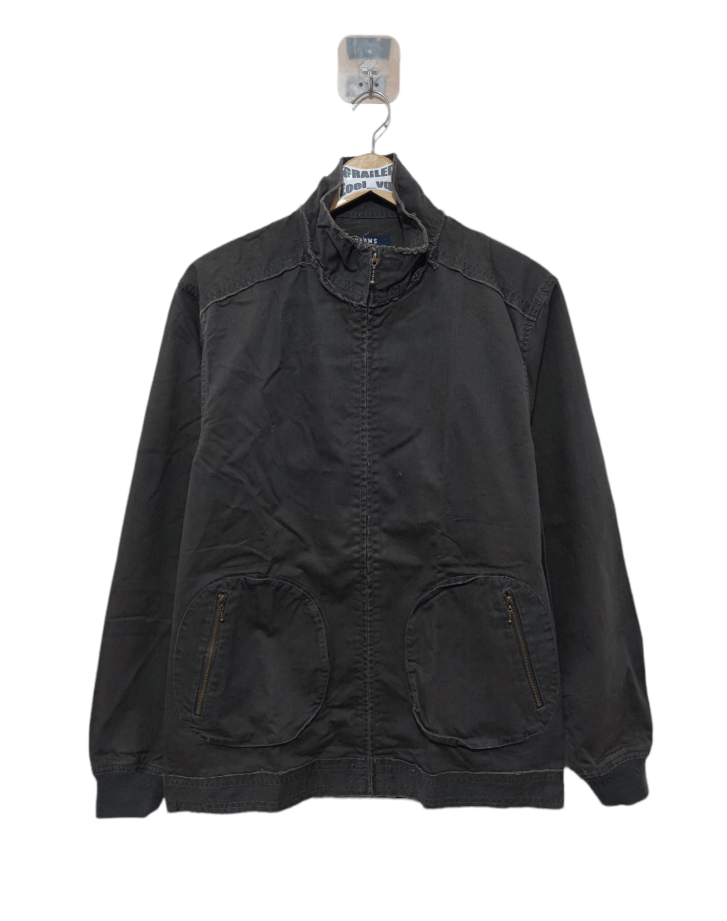 20471120 Vintage Beams Distressed Work Jacket Size US L / EU 52-54 / 3 - 1 Thumbnail