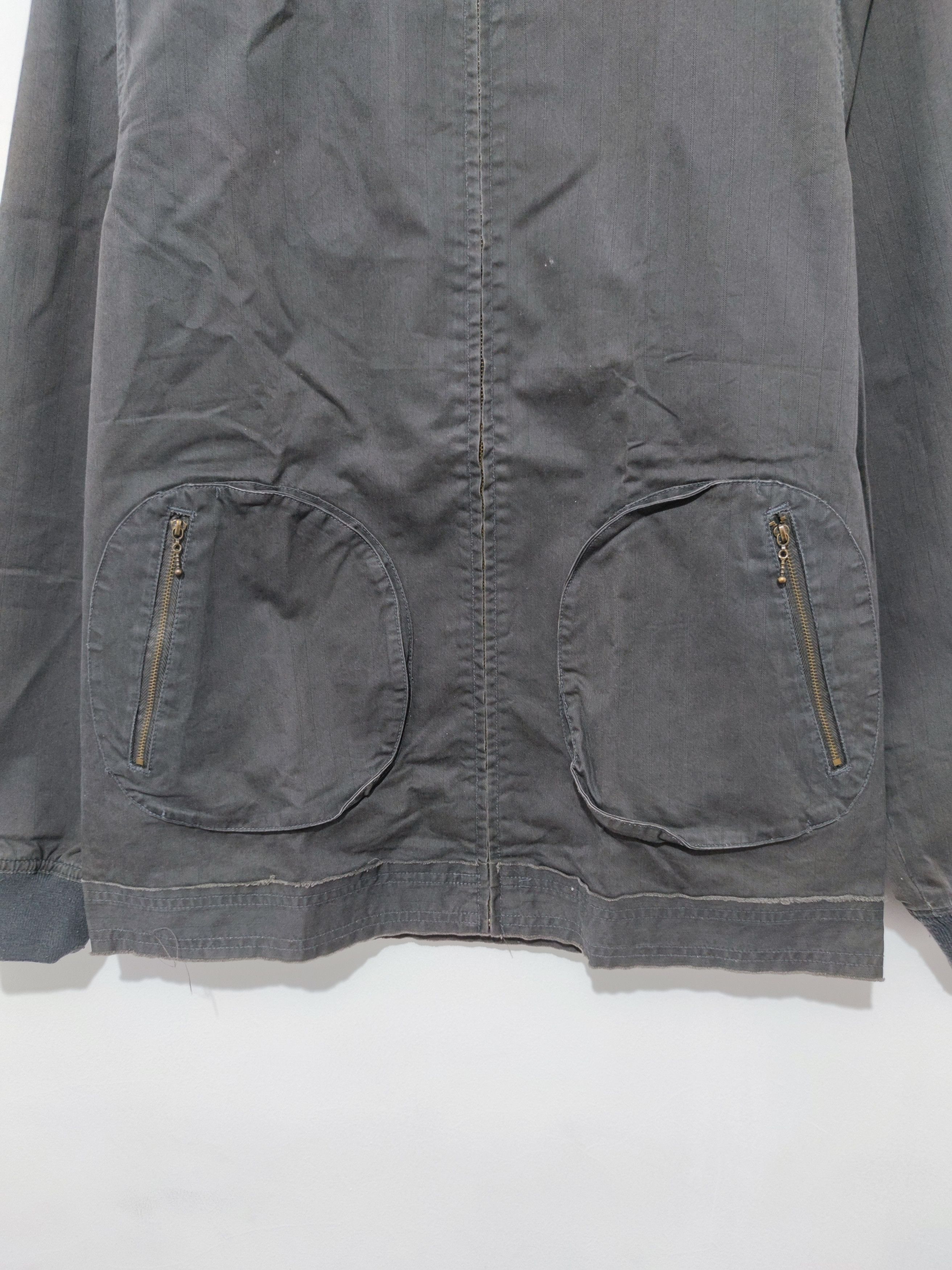 20471120 Vintage Beams Distressed Work Jacket Size US L / EU 52-54 / 3 - 3 Thumbnail