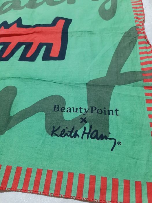Art Rare Beauty Point x Keith Haring Art Handkerchief Scarf Grailed