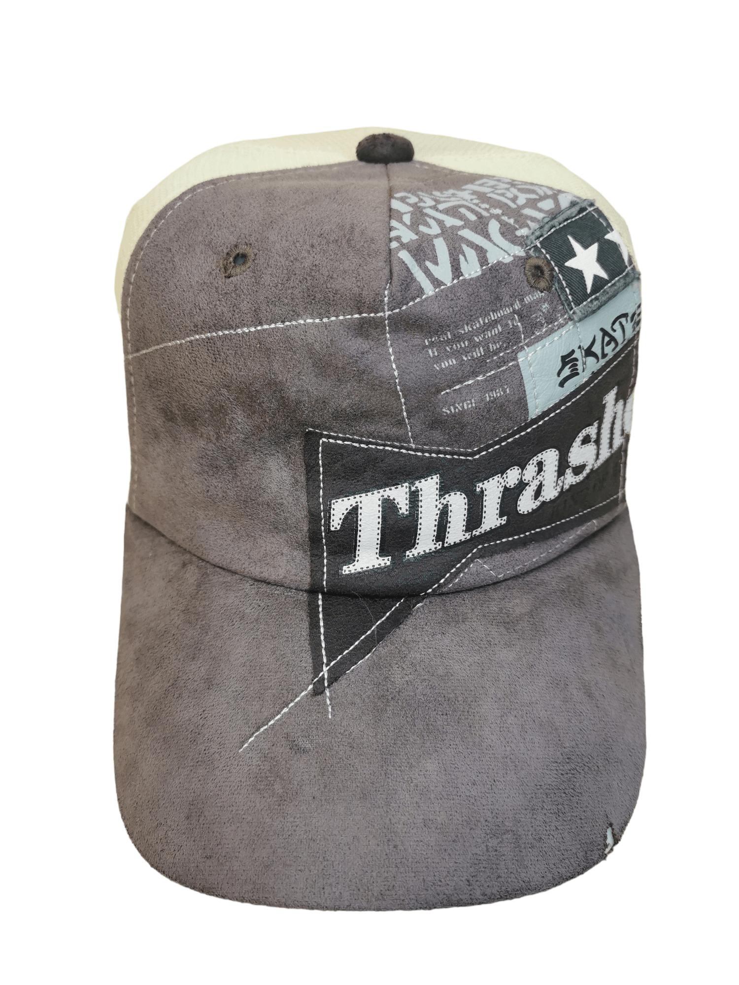Thrasher THRASHER MAGAZINE SKATEGANG TRUCKER HAT CAP Size ONE SIZE - 2 Thumbnail