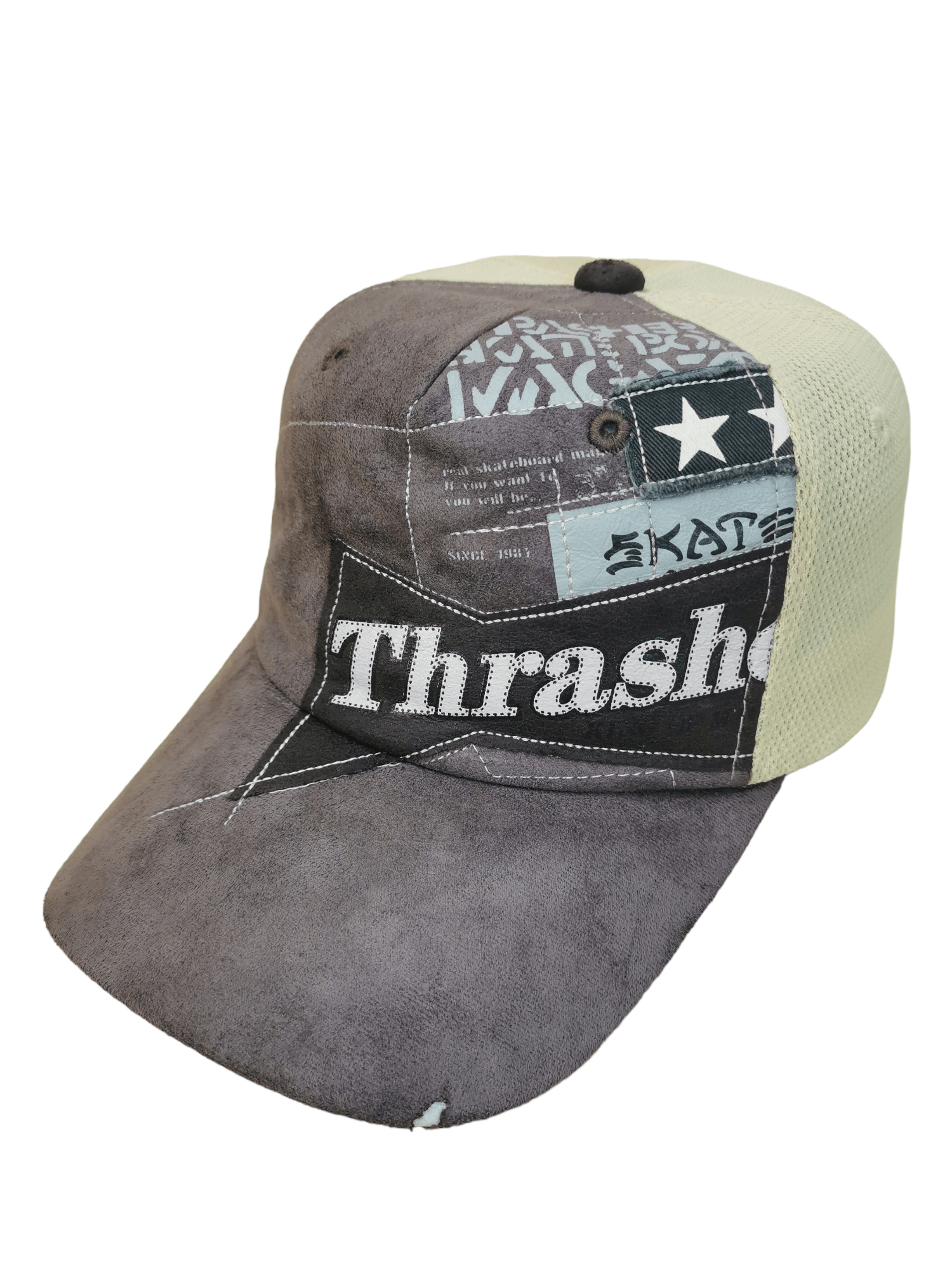 Thrasher THRASHER MAGAZINE SKATEGANG TRUCKER HAT CAP Size ONE SIZE - 1 Thumbnail