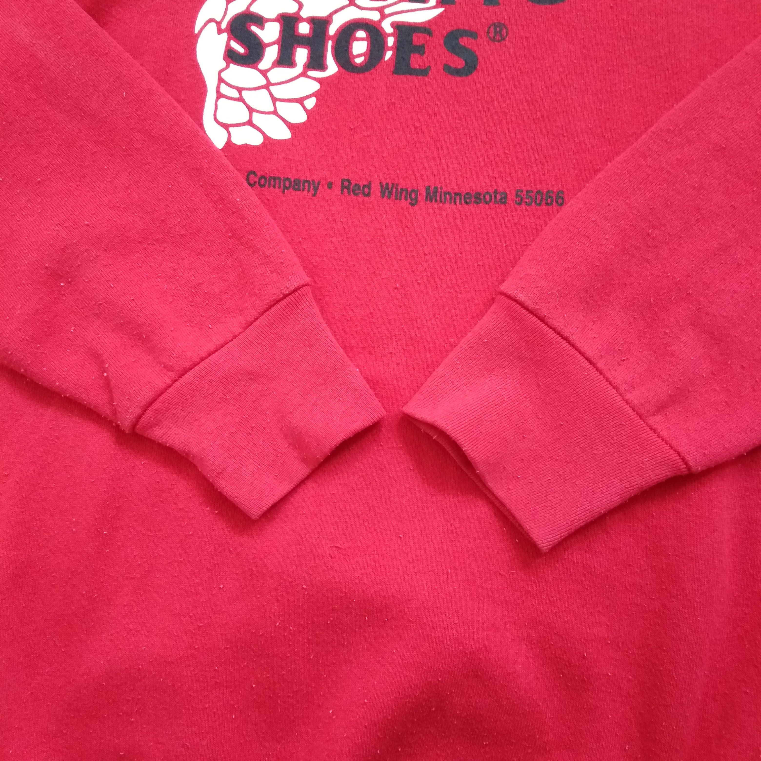 Red Wing Vintage Red Wing Shoes Company Logo Tee 90s Size US L / EU 52-54 / 3 - 5 Thumbnail