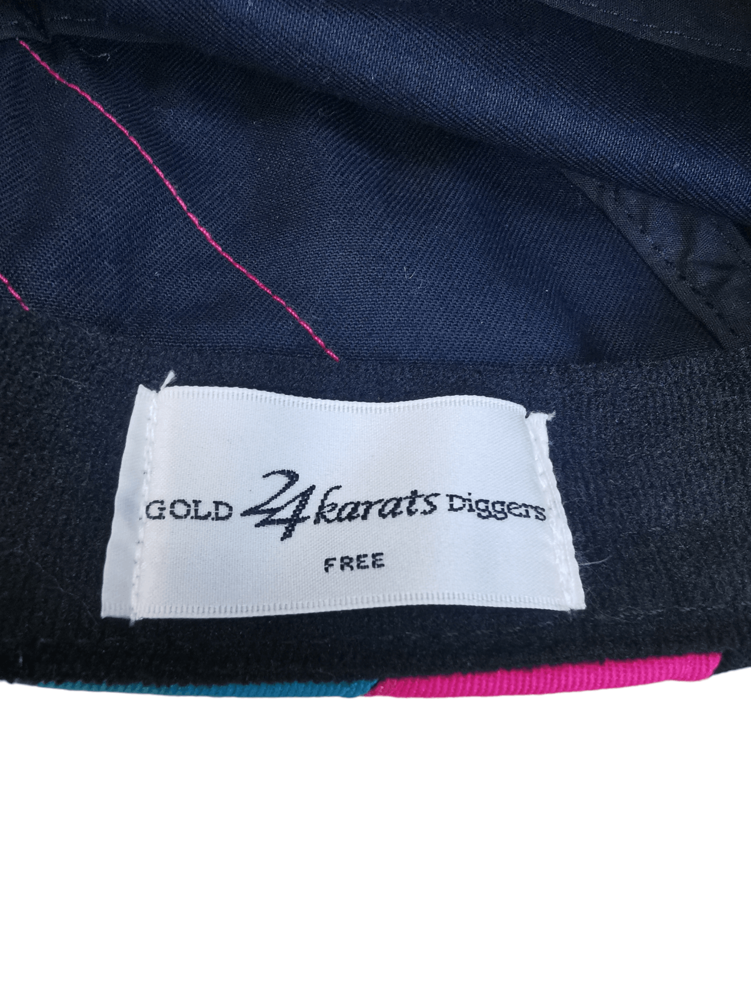 Japanese Brand JAPANESE DESIGNER 24 KARATS 5 PANEL HAT CAP Size ONE SIZE - 5 Thumbnail