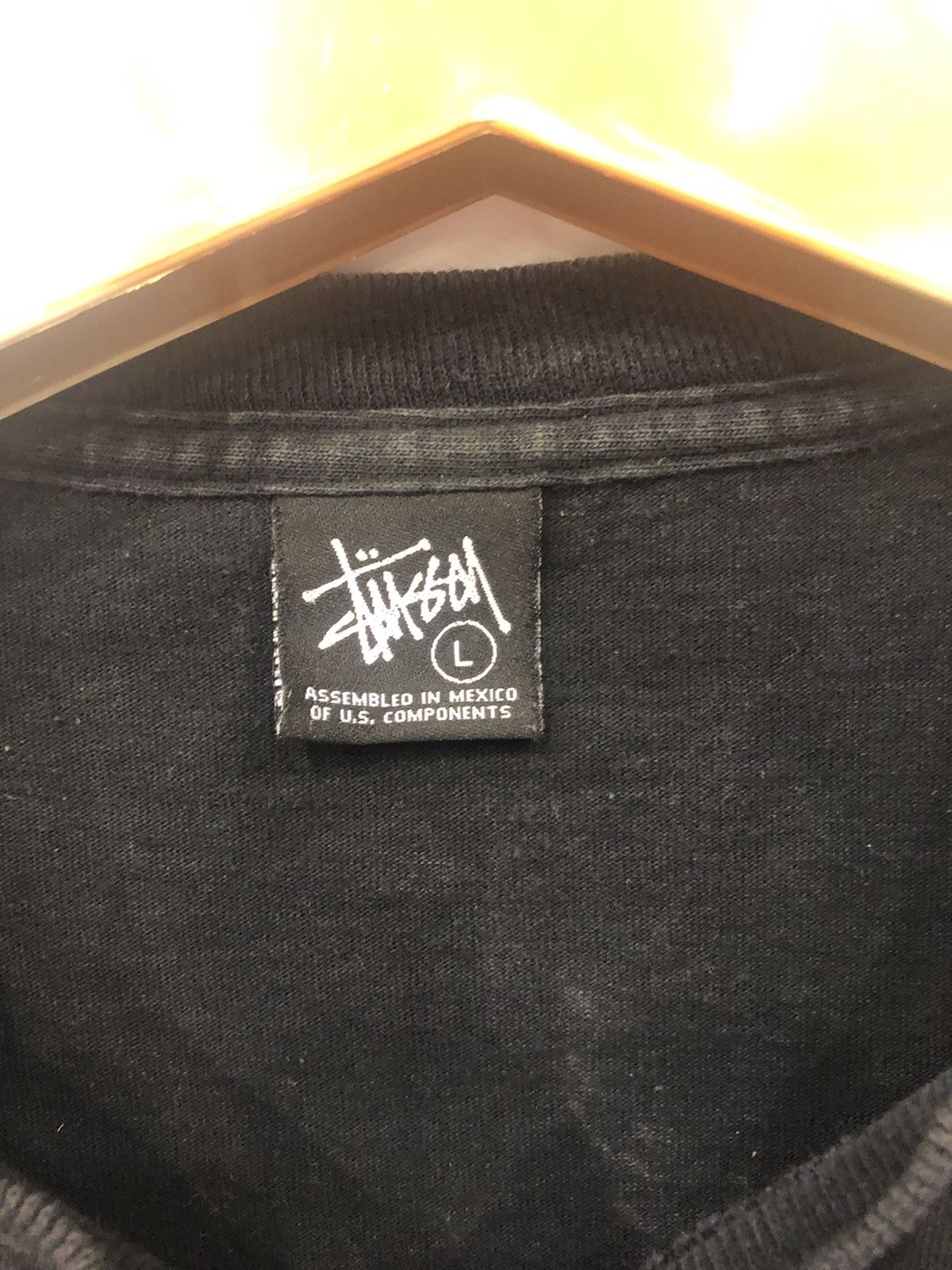 Stussy × Vintage Vintage 1990s Stussy Long sleeve t Size US L / EU 52-54 / 3 - 3 Thumbnail