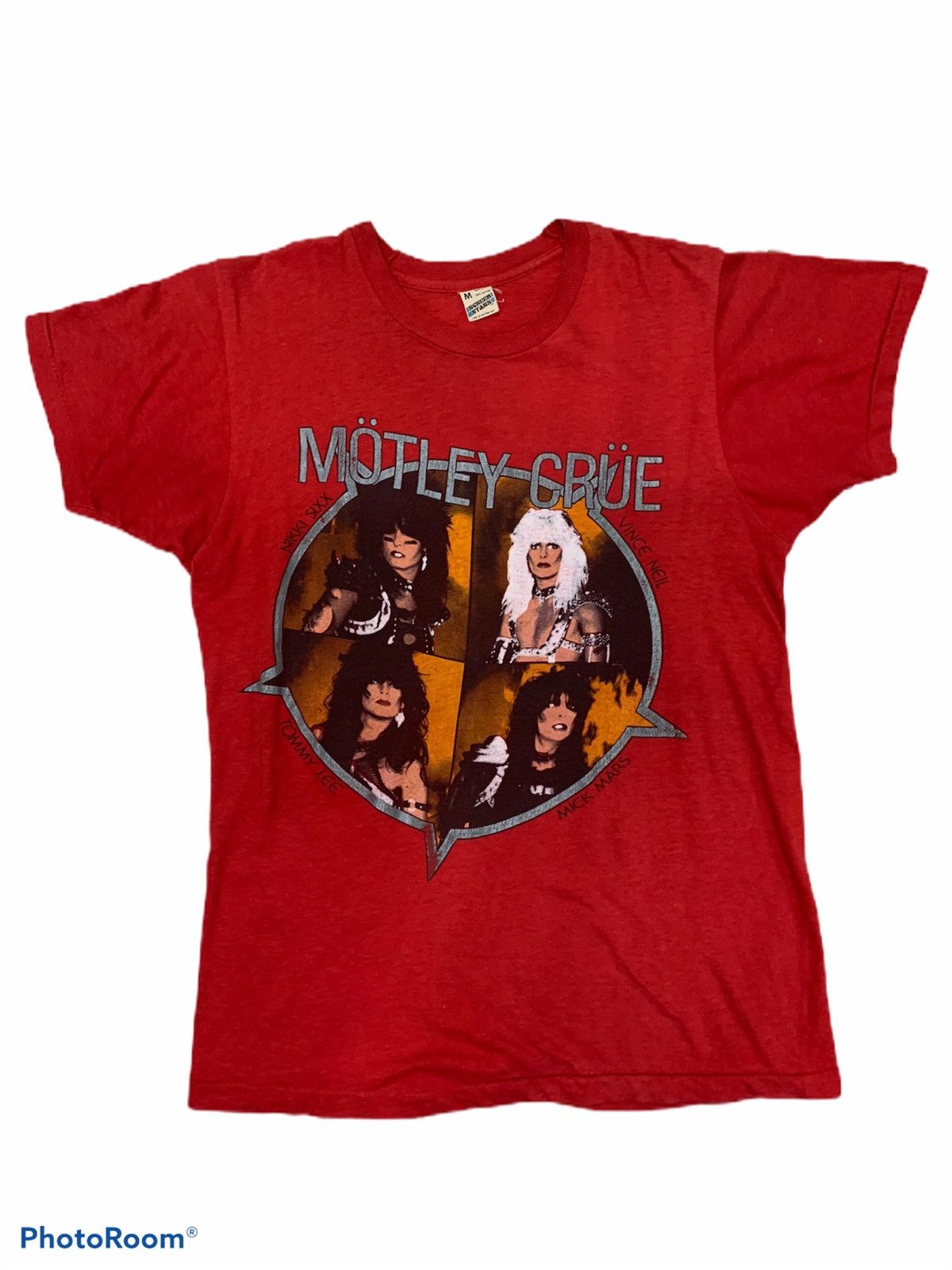 Band Tees Motley Crue vintage tour 83-84 Size US M / EU 48-50 / 2 - 4 Thumbnail