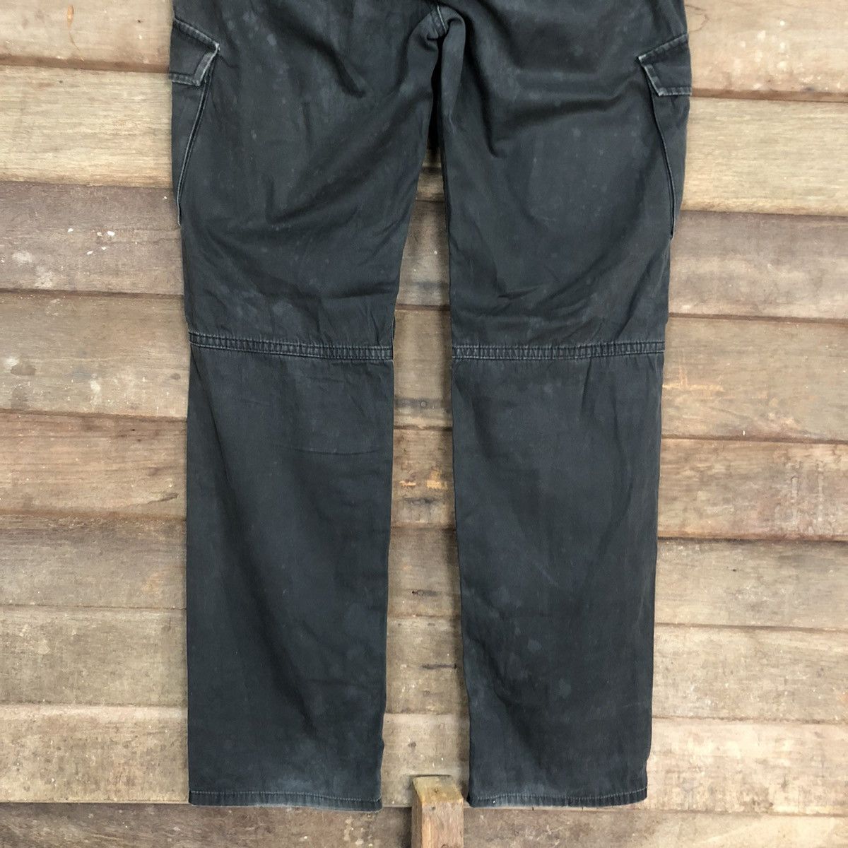 Japanese Brand DL Japan utility faded Black Multipocket Cargo Pants #5367 Size US 31 - 11 Thumbnail