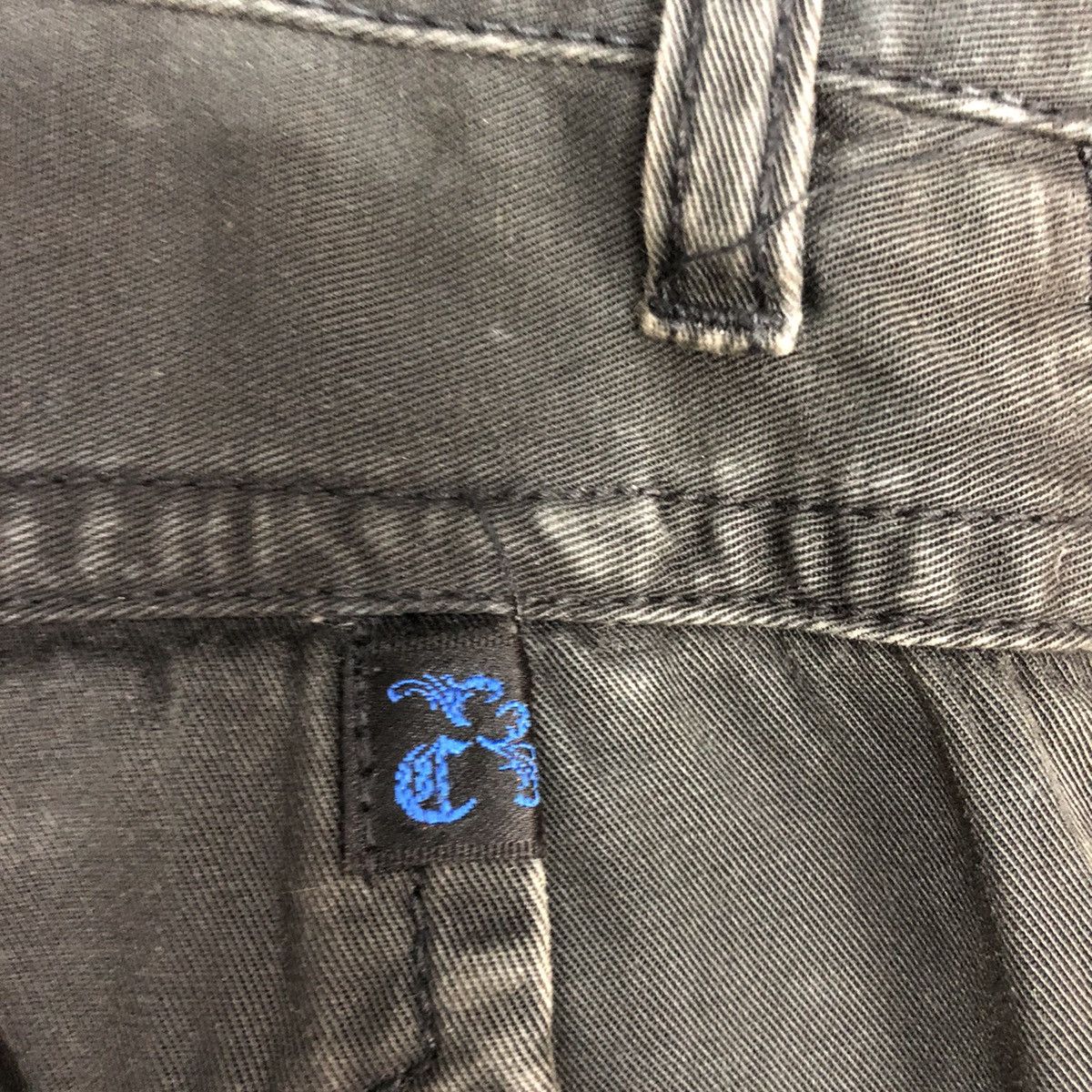Japanese Brand DL Japan utility faded Black Multipocket Cargo Pants #5367 Size US 31 - 12 Thumbnail