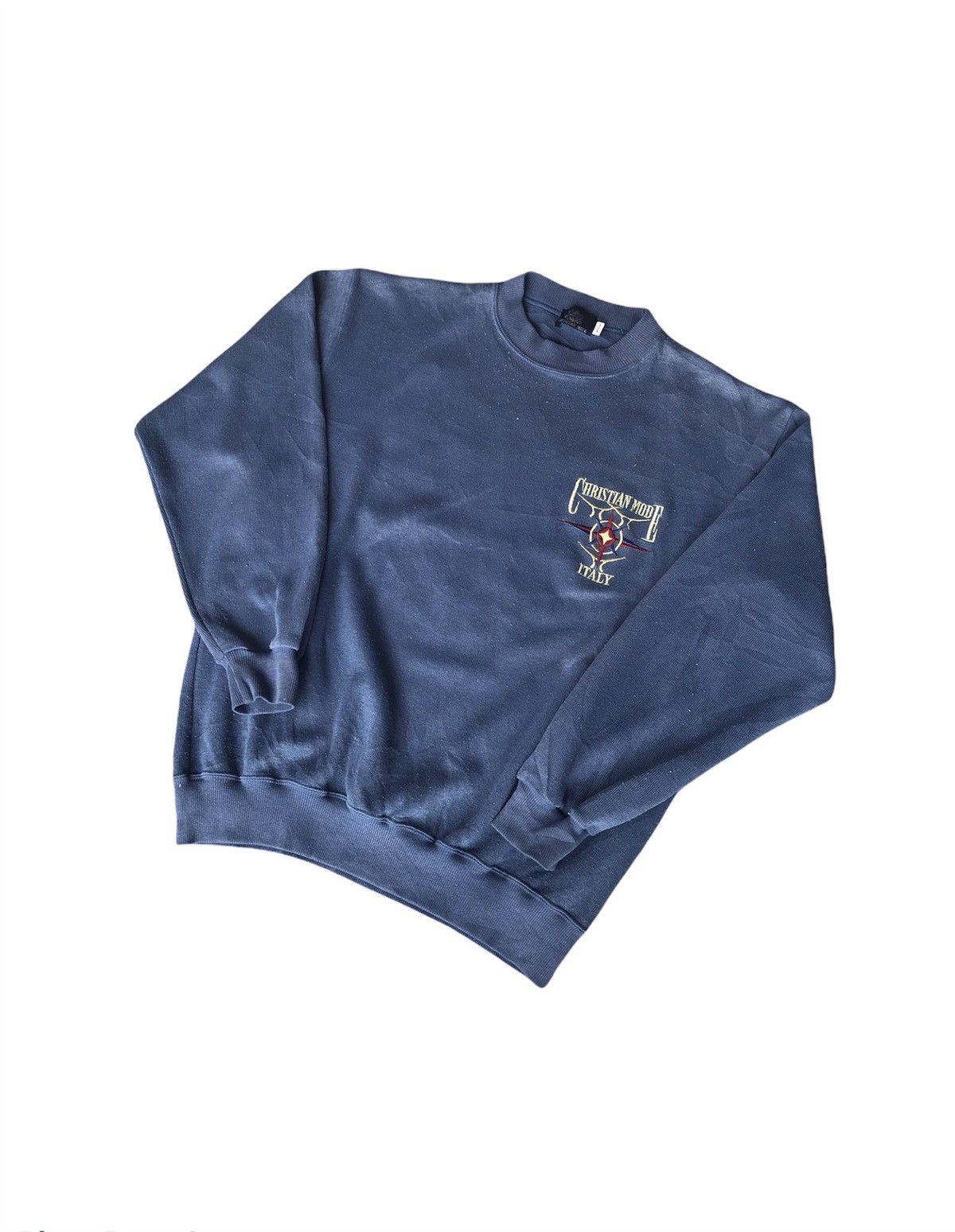 Vintage steals🔥 Vintage Christian Mode Italy Sweatshirt Size US M / EU 48-50 / 2 - 2 Thumbnail