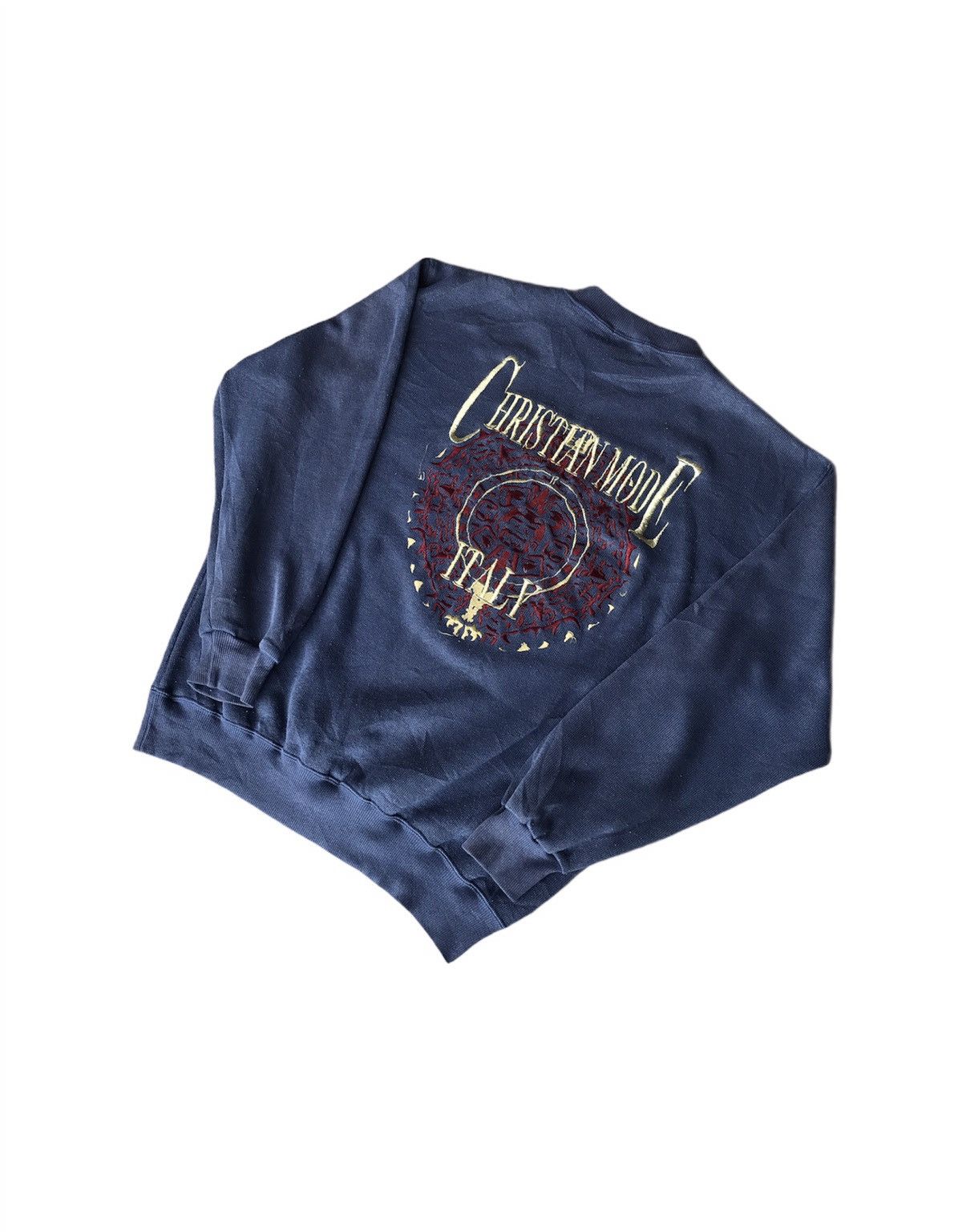 Vintage steals🔥 Vintage Christian Mode Italy Sweatshirt Size US M / EU 48-50 / 2 - 1 Thumbnail