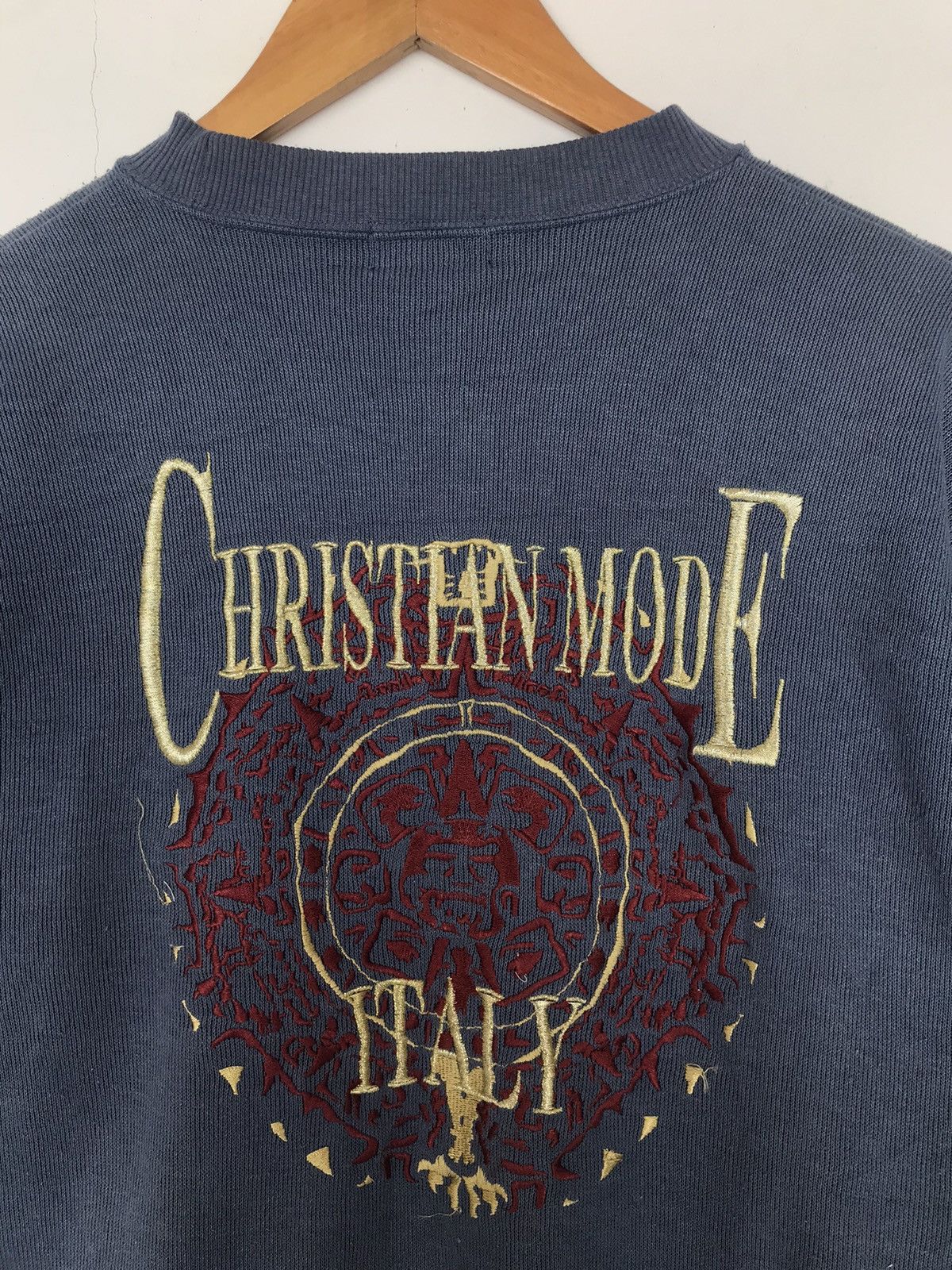 Vintage steals🔥 Vintage Christian Mode Italy Sweatshirt Size US M / EU 48-50 / 2 - 5 Thumbnail