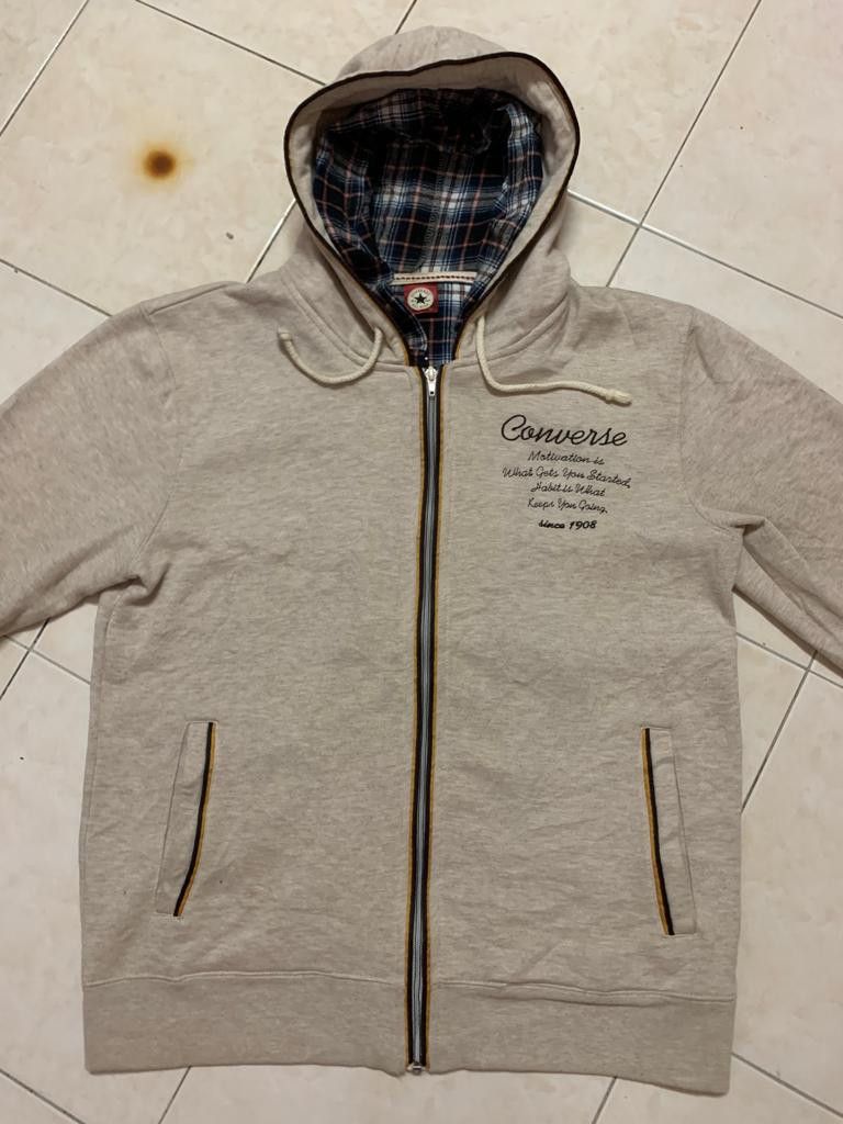 Converse Vintage Converse Double Hoodie Size US L / EU 52-54 / 3 - 17 Thumbnail