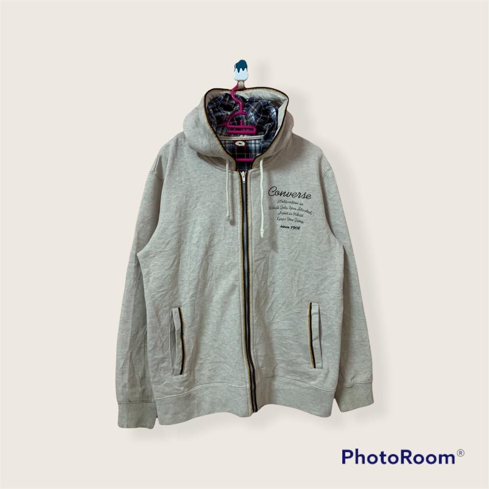 Converse Vintage Converse Double Hoodie Size US L / EU 52-54 / 3 - 1 Thumbnail