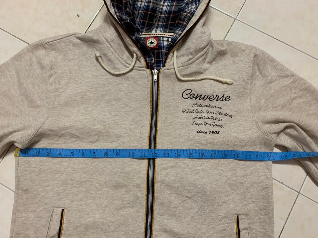 Converse Vintage Converse Double Hoodie Size US L / EU 52-54 / 3 - 12 Thumbnail