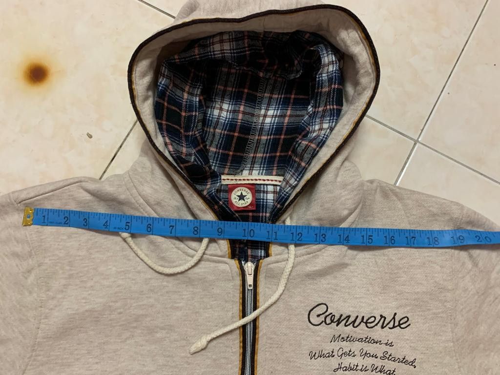 Converse Vintage Converse Double Hoodie Size US L / EU 52-54 / 3 - 14 Thumbnail