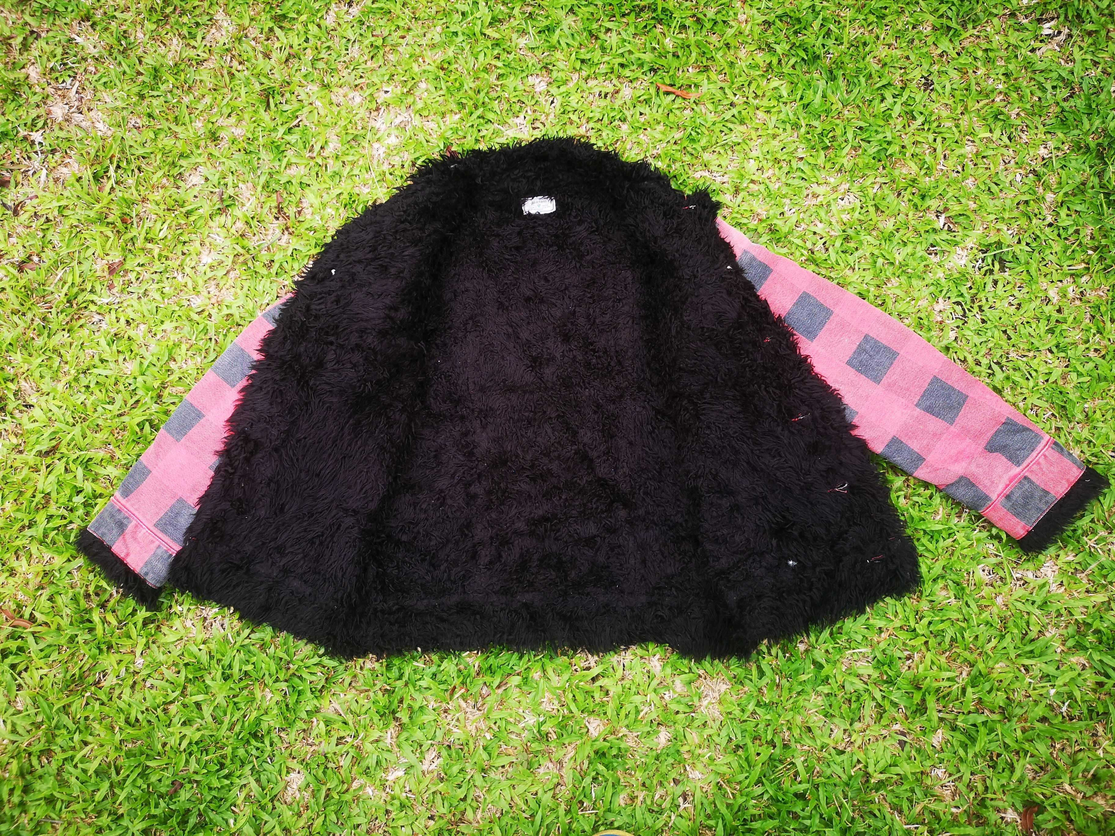 Japanese Brand Mariond Faux Fur Flannel Jacket Button Size US M / EU 48-50 / 2 - 7 Thumbnail