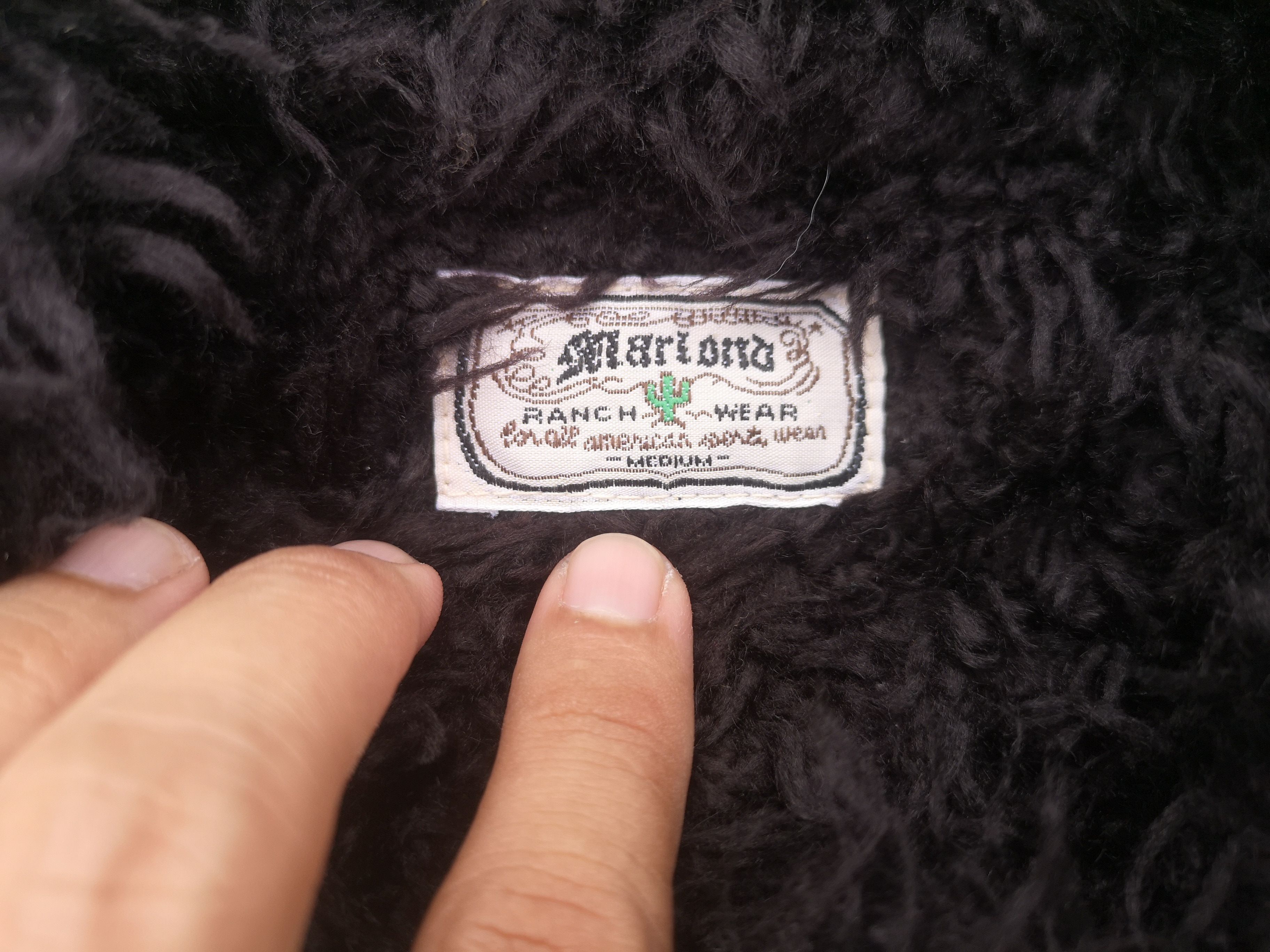 Japanese Brand Mariond Faux Fur Flannel Jacket Button Size US M / EU 48-50 / 2 - 10 Thumbnail