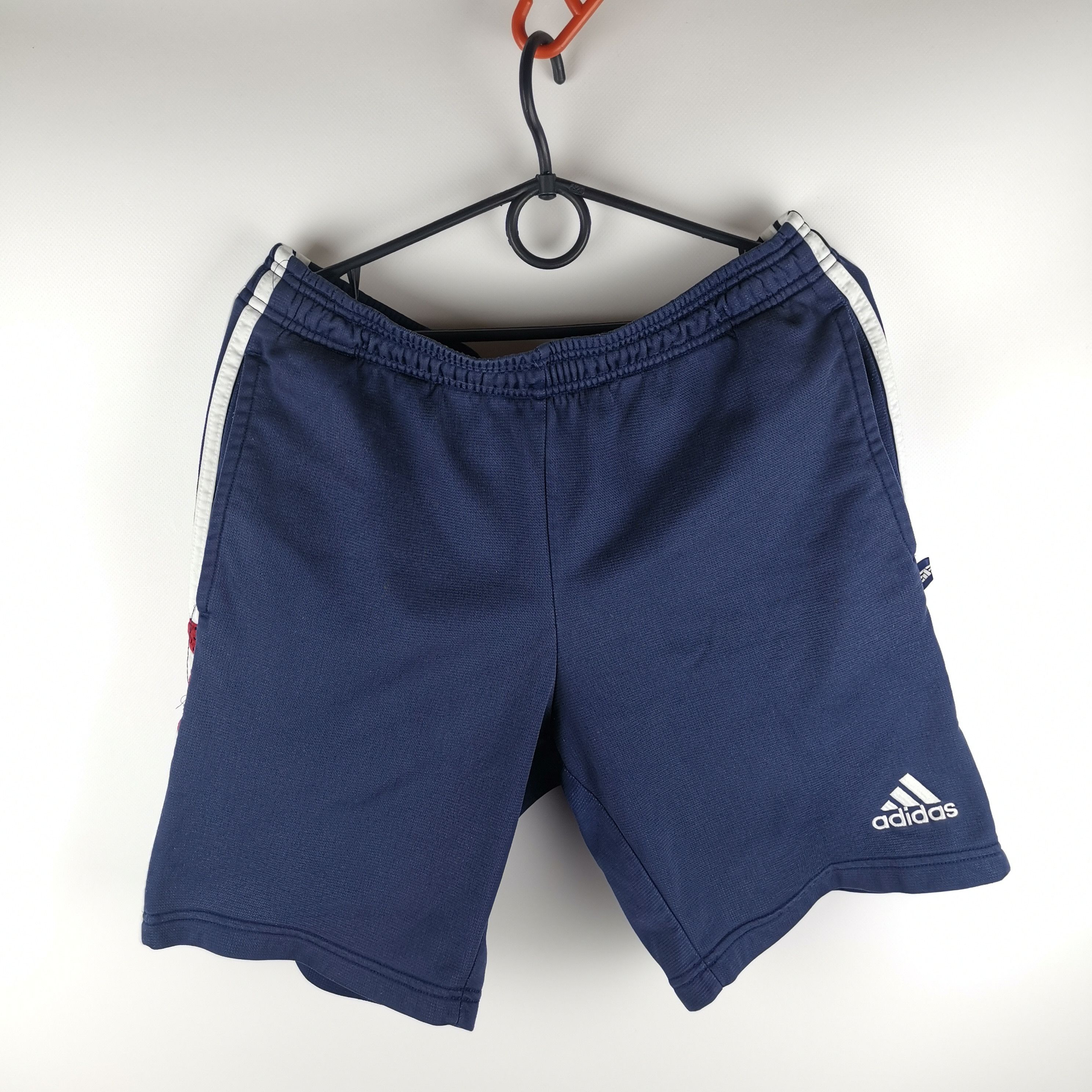 Adidas Adidas Vintage 90s 3 logo striped shorts Size US 32 / EU 48 - 1 Thumbnail
