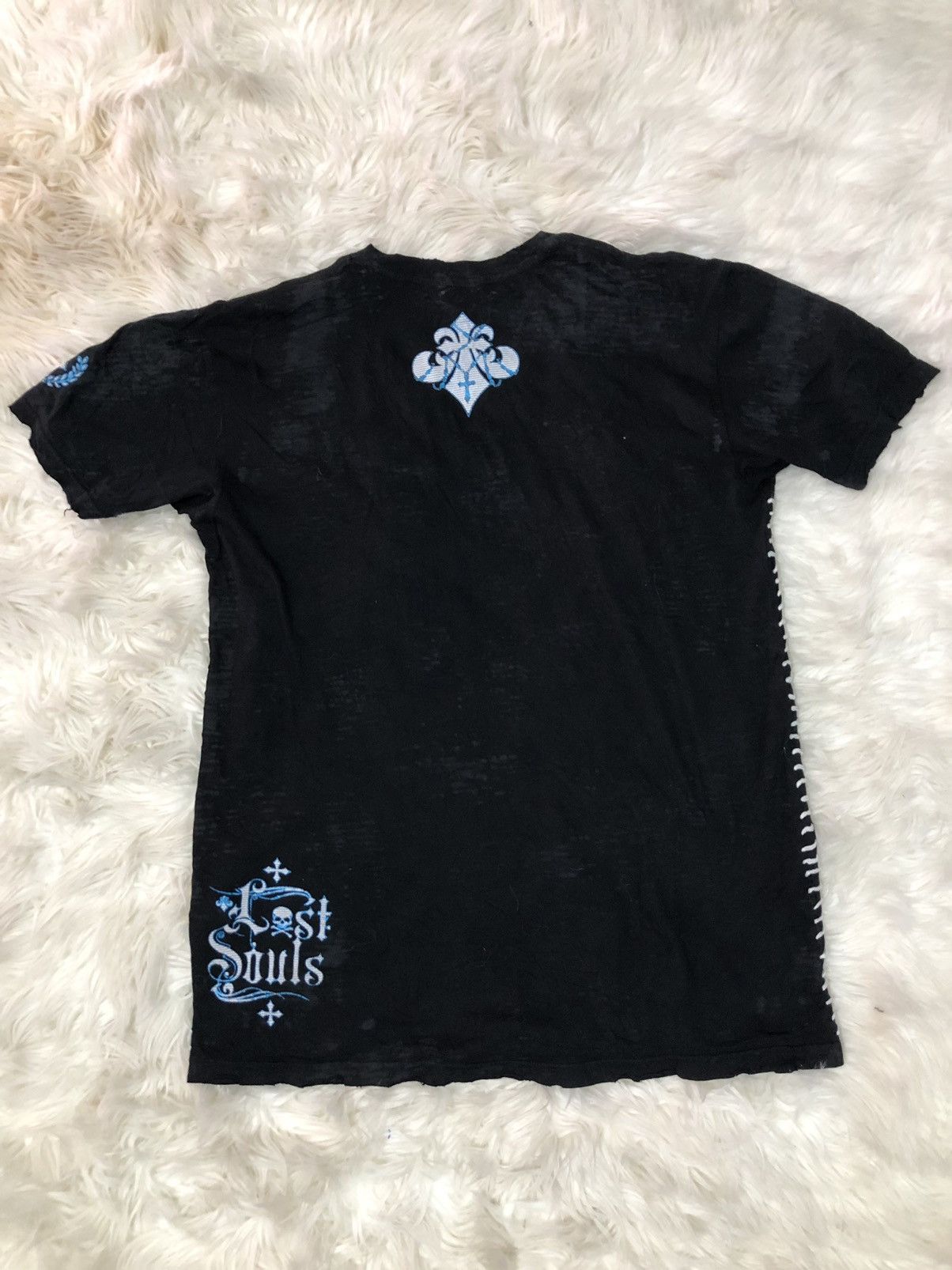 Affliction Vintage y2k Affliction shirt lost soul cross logo Size US XL / EU 56 / 4 - 7 Thumbnail
