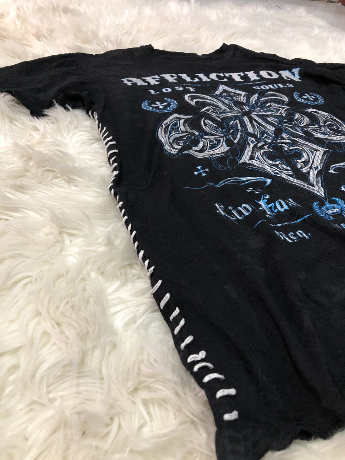Affliction Vintage y2k Affliction shirt lost soul cross logo Size US XL / EU 56 / 4 - 6 Thumbnail