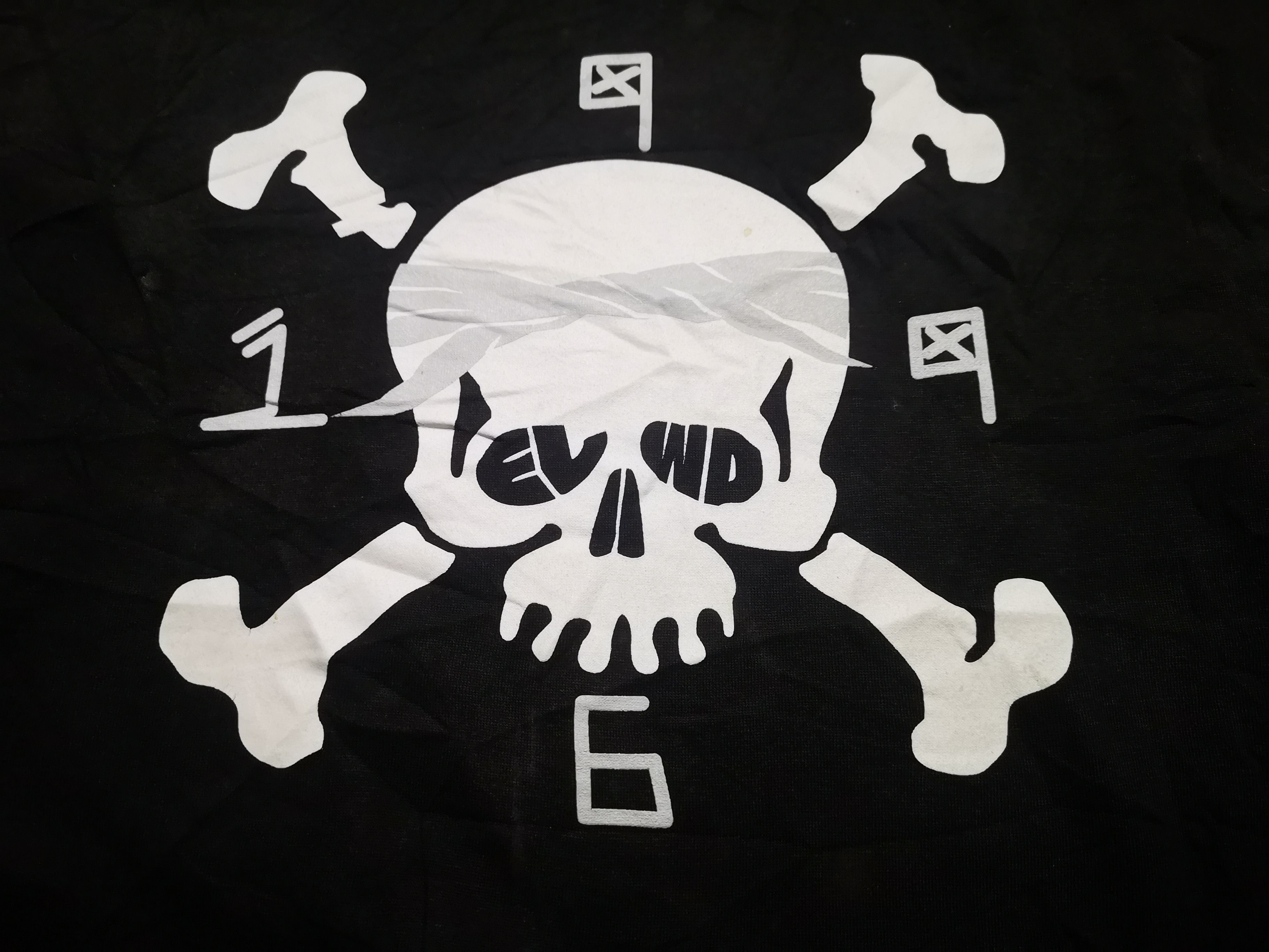 Elwood Vintage Elwood Hoodie Skull Design Size US L / EU 52-54 / 3 - 3 Thumbnail