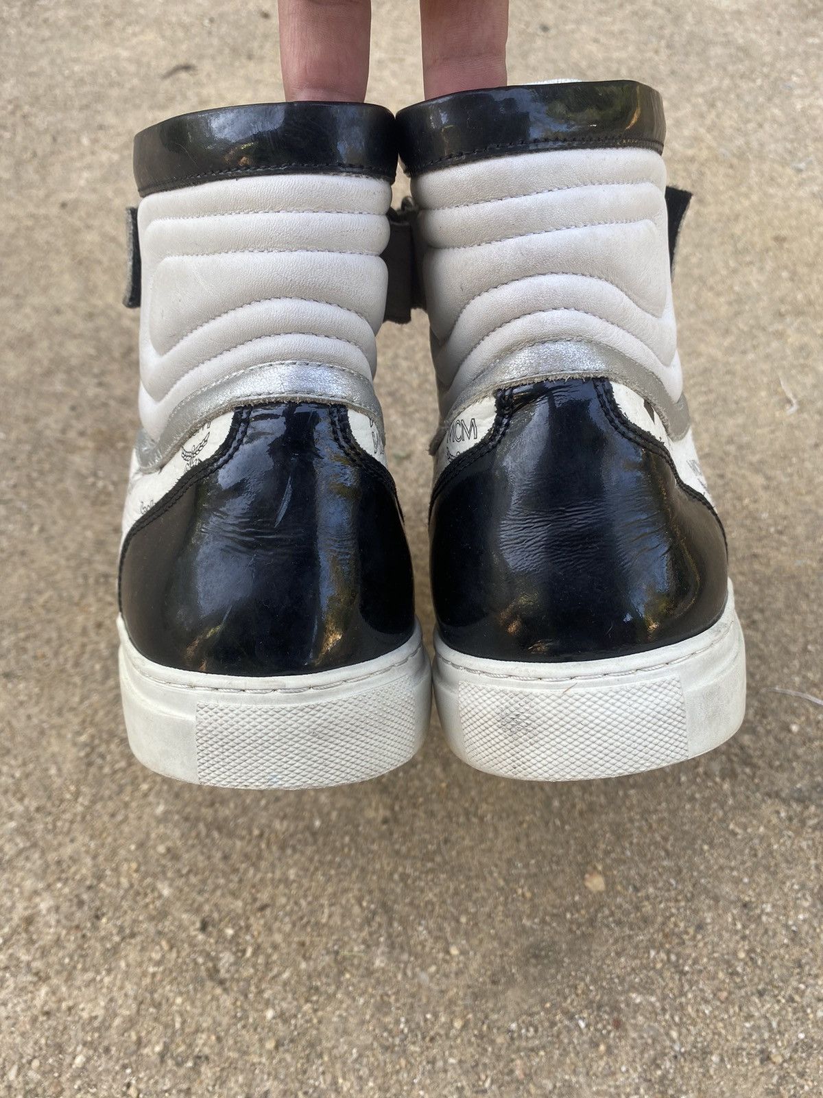 MCM MCM HI-TOP SNEAKERS LUXURY Size US 12 / EU 45 - 9 Thumbnail