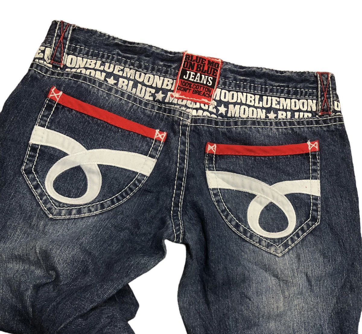 Japanese Brand × Vintage Vintage Blue Moon Blue Japanese Jeans Size US 32 / EU 48 - 21 Thumbnail