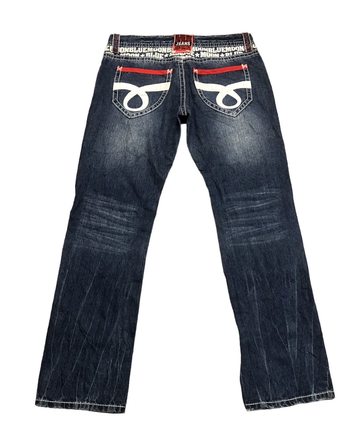 Japanese Brand × Vintage Vintage Blue Moon Blue Japanese Jeans Size US 32 / EU 48 - 15 Thumbnail