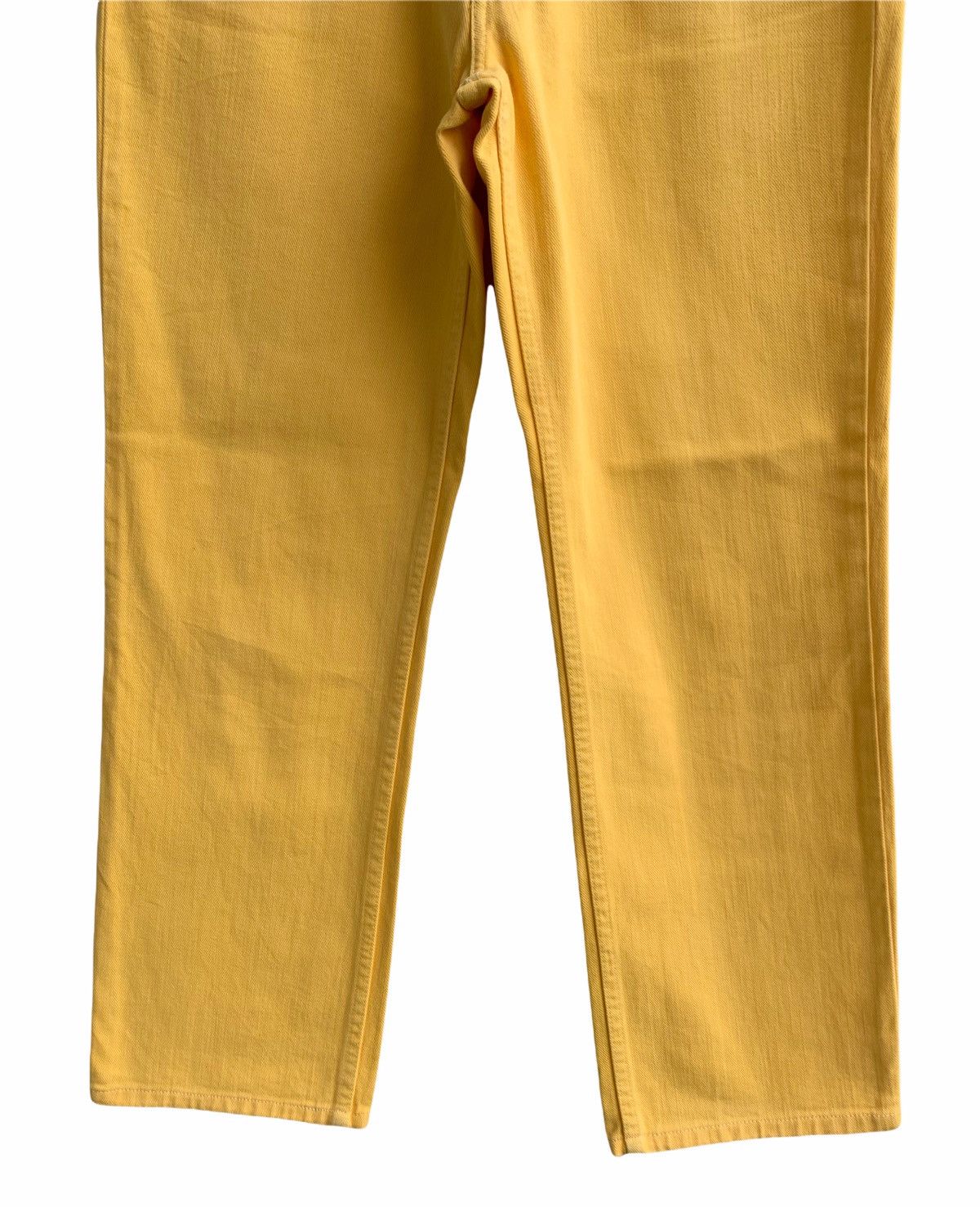 Levi's Vintage Levis White Tag Lemon Yellow Denim Jeans Size US 29 - 5 Thumbnail