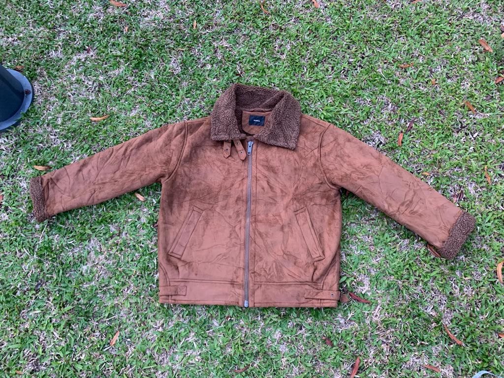 Designer × Japanese Brand × Vintage Murua Faux Suede Sherpa Zipper Jacket Size US S / EU 44-46 / 1 - 3 Thumbnail