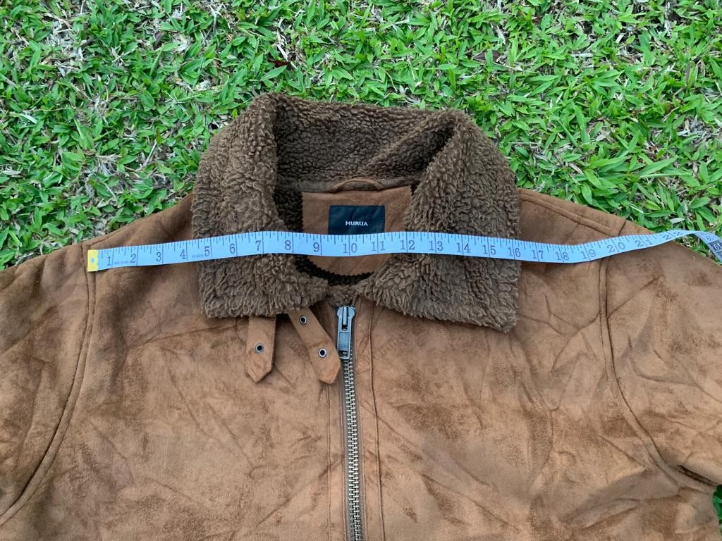 Designer × Japanese Brand × Vintage Murua Faux Suede Sherpa Zipper Jacket Size US S / EU 44-46 / 1 - 16 Thumbnail