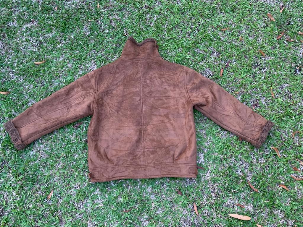 Designer × Japanese Brand × Vintage Murua Faux Suede Sherpa Zipper Jacket Size US S / EU 44-46 / 1 - 4 Thumbnail